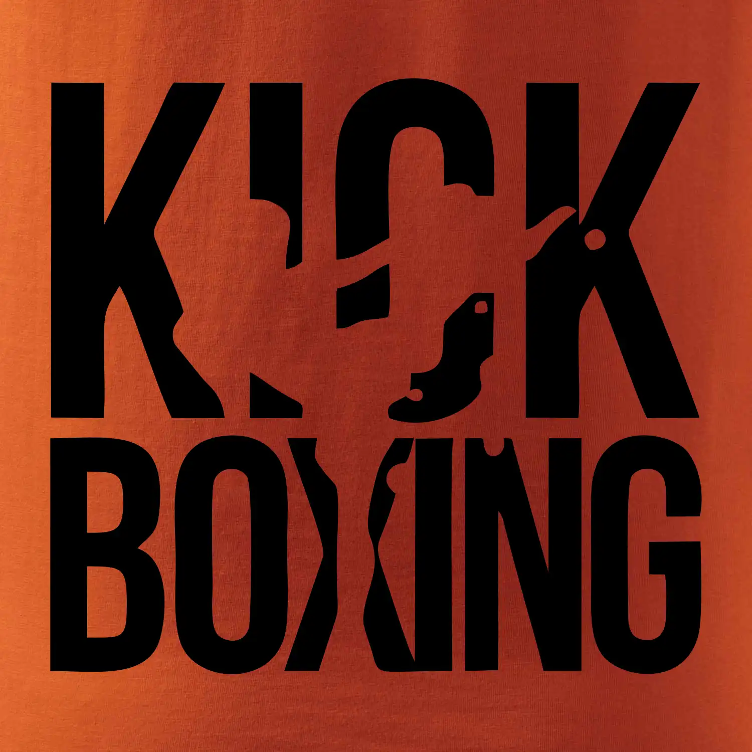 Nápis Kick Boxing