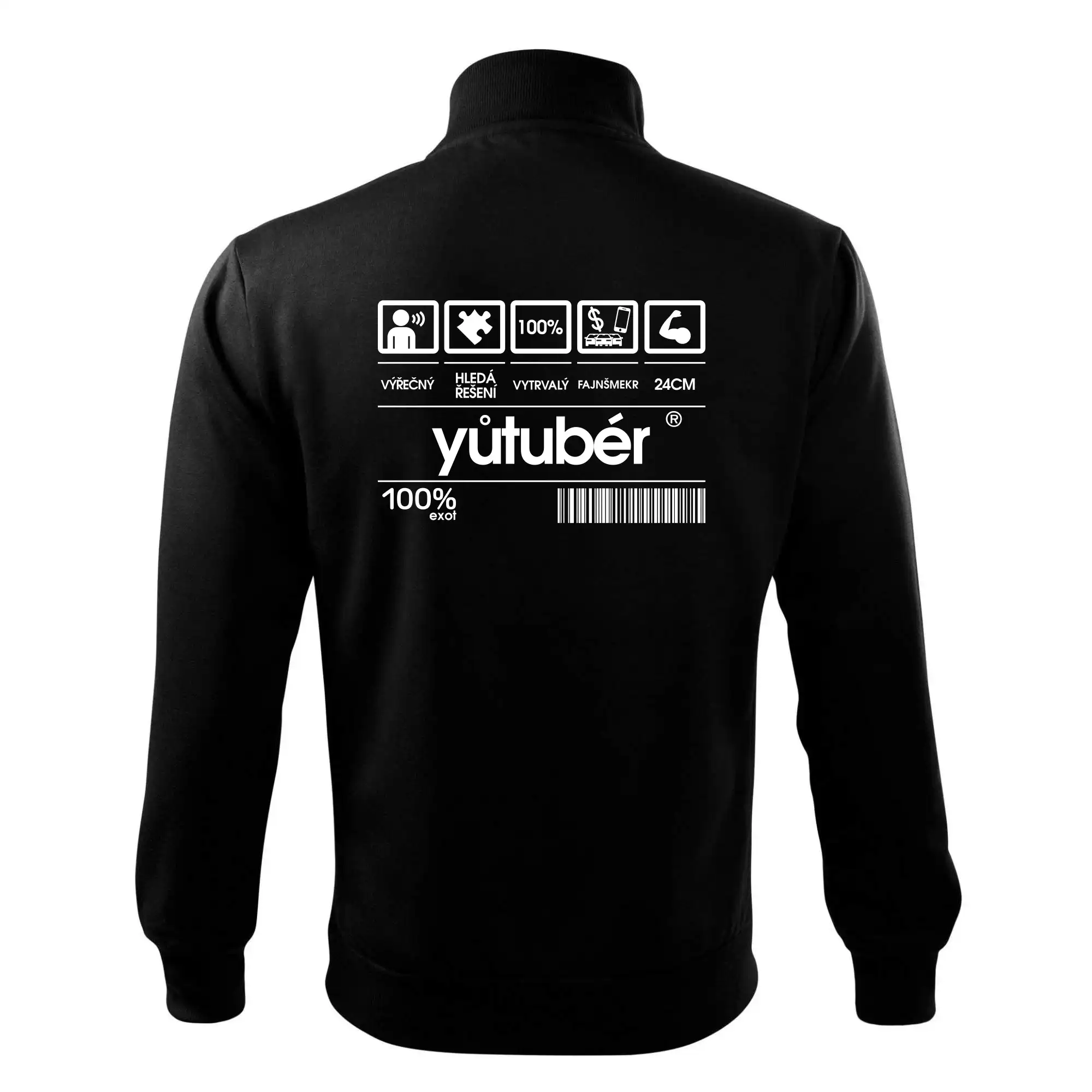 Čárový kód - youtuber