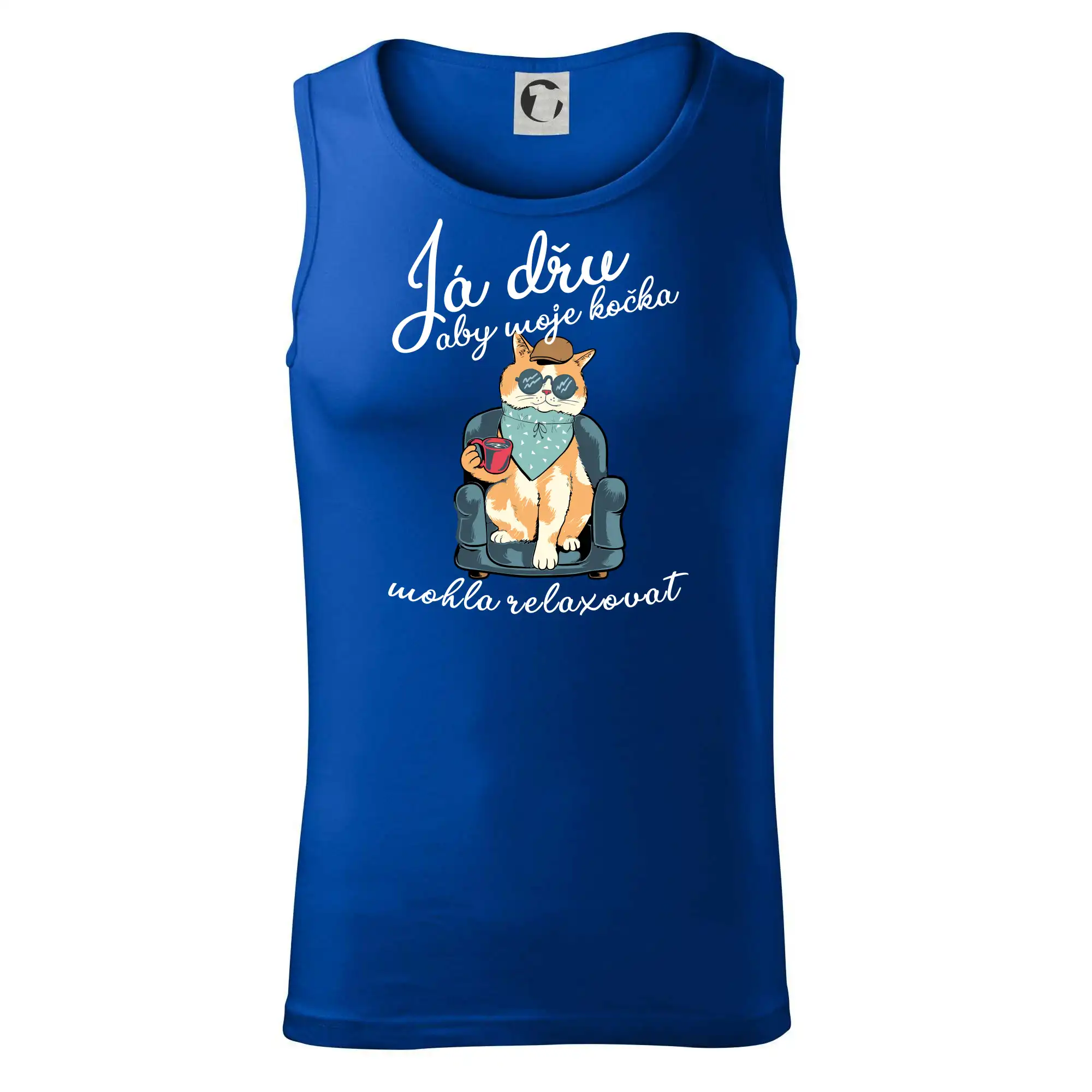 Já dřu, aby moje kočka mohla relaxovat