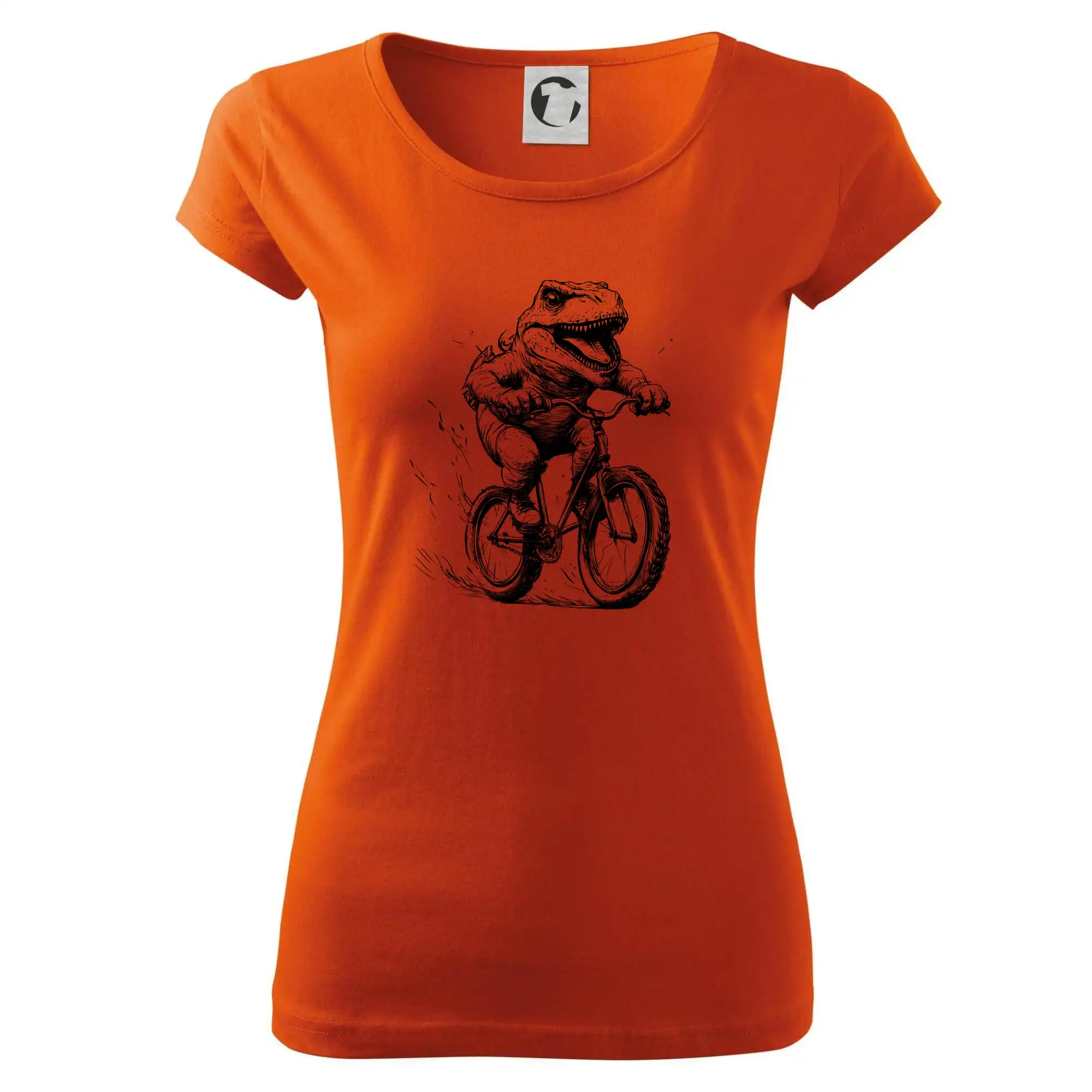 Naštvaný Dinosaurus na kole