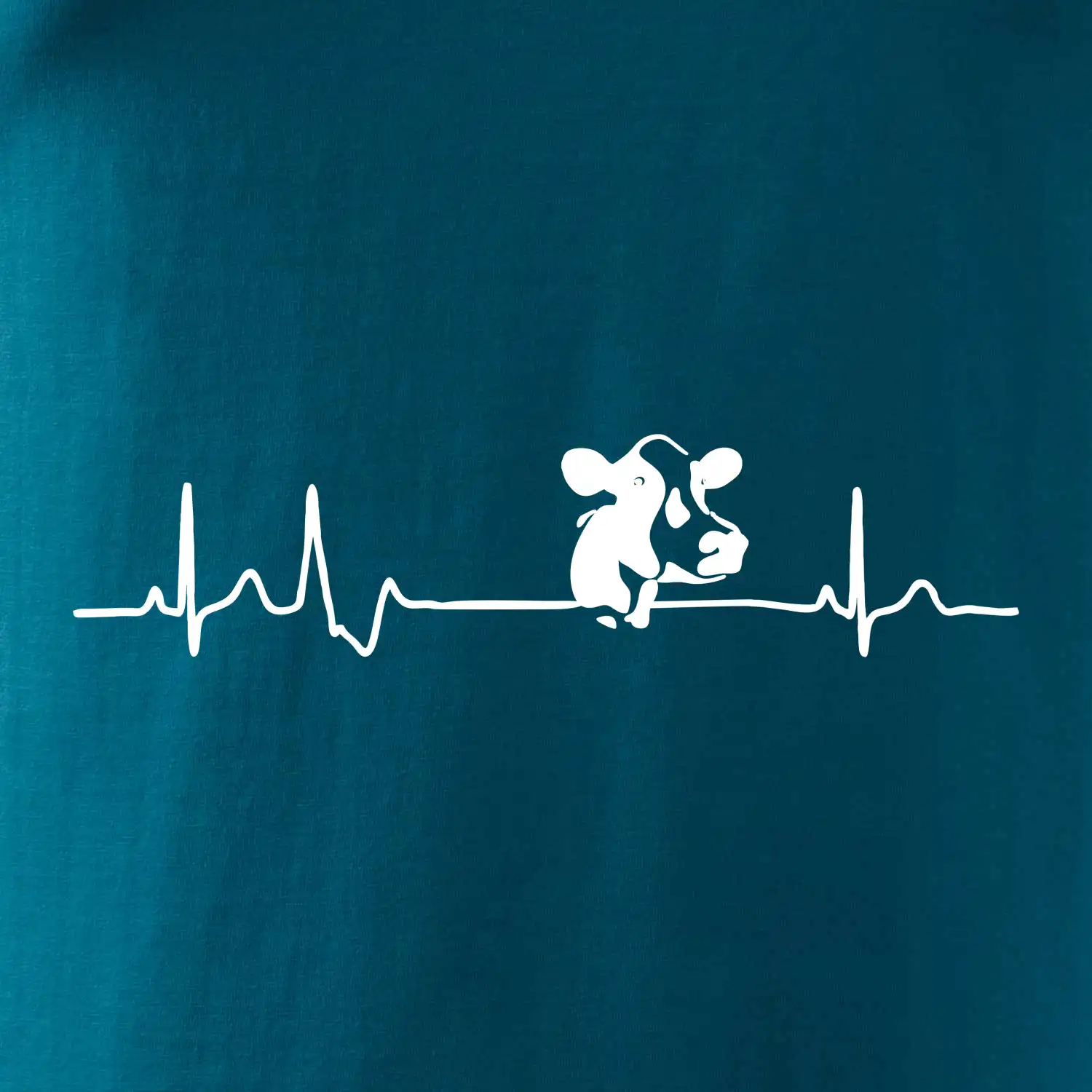 Kráva EKG