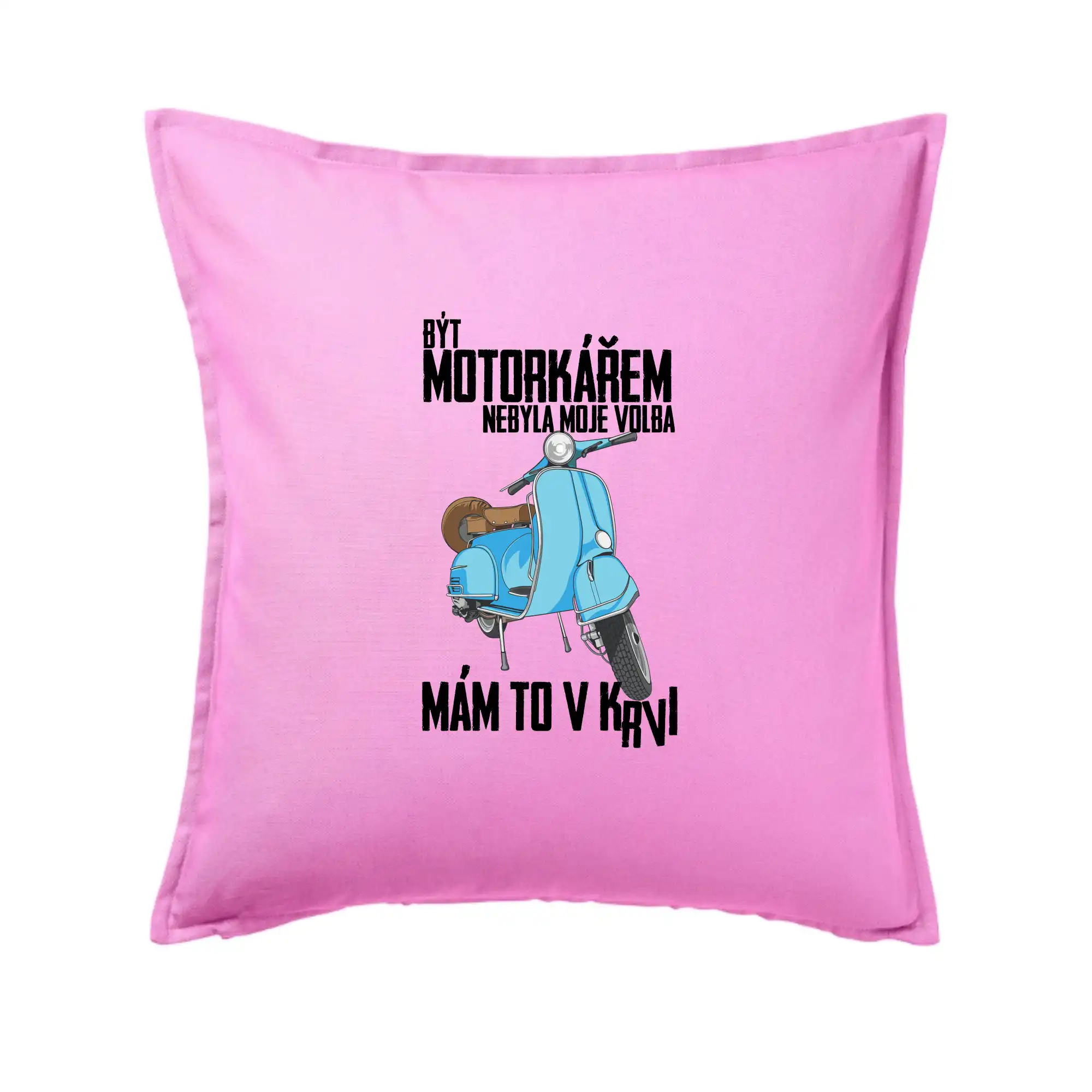 Být motorkářem nebyla moje volba skútr
