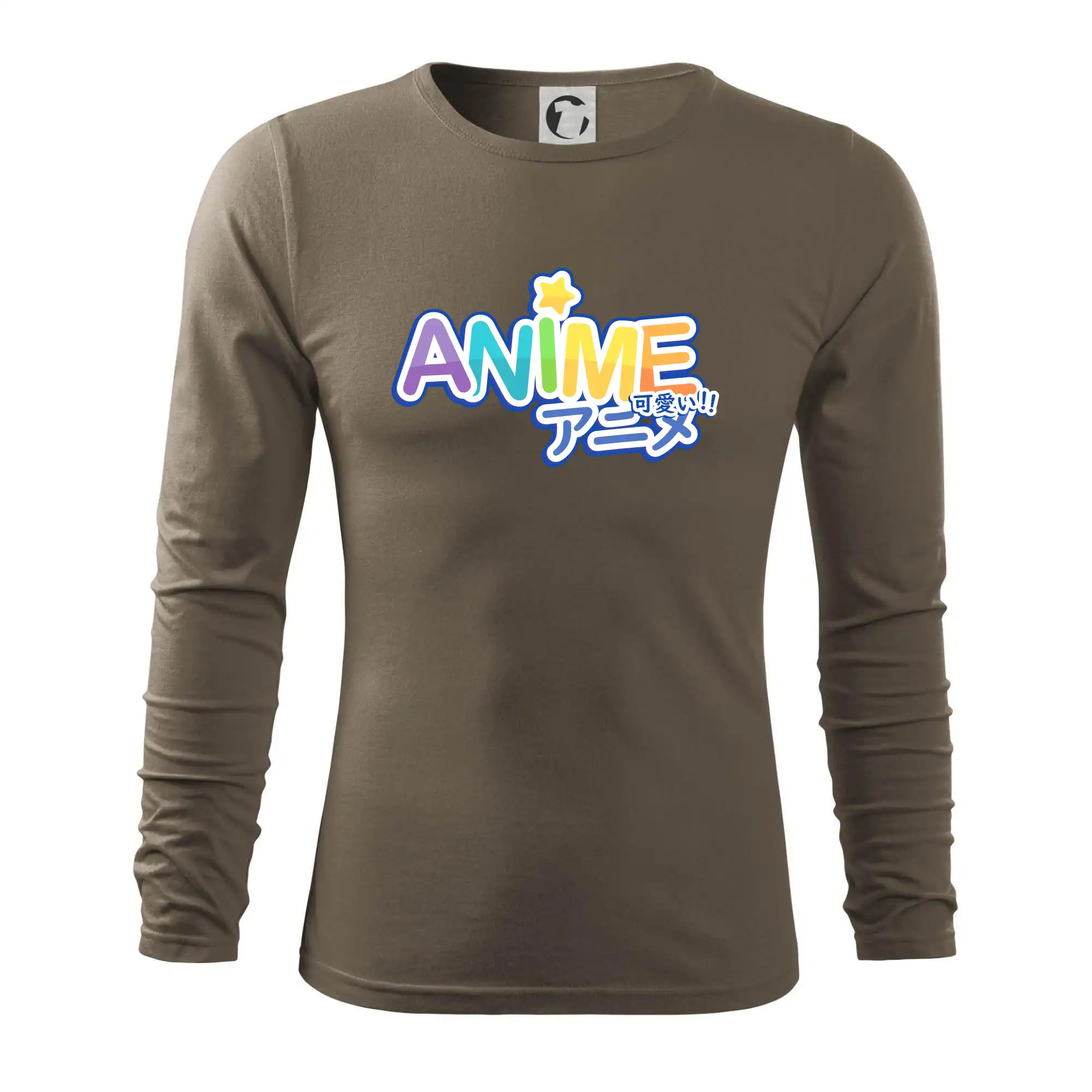 Anime nápis duhový