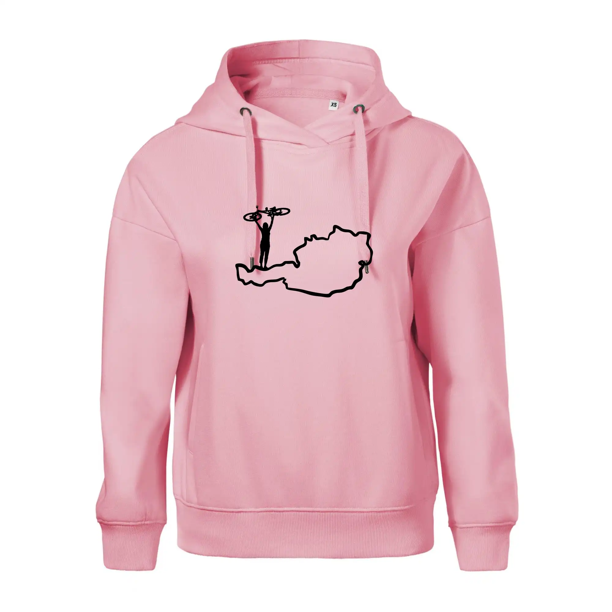 Cyklistka - Mapa Rakouska