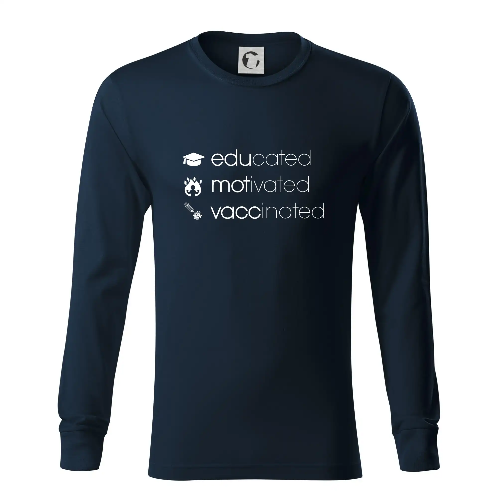 Educated motivated vaccinated