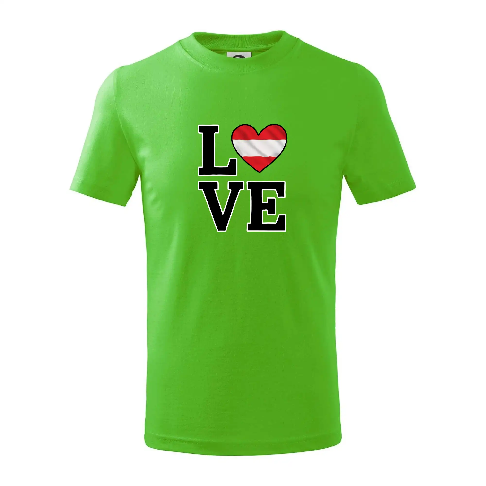 Love Rakouská vlajka