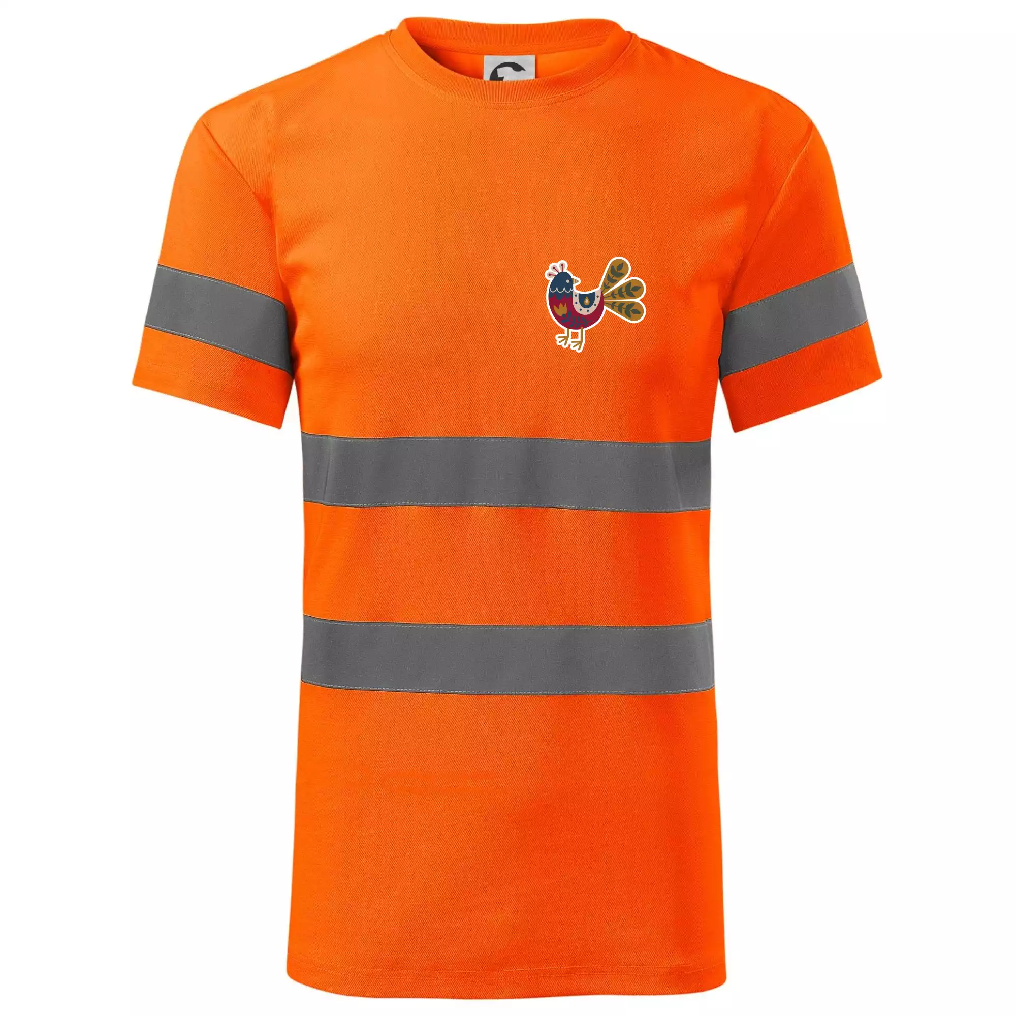 Folklor na prsu slepice