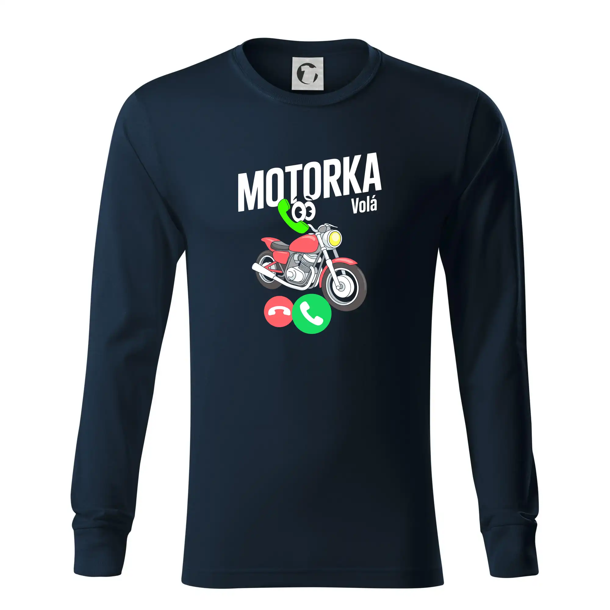 Karikatura motorka silnice volá
