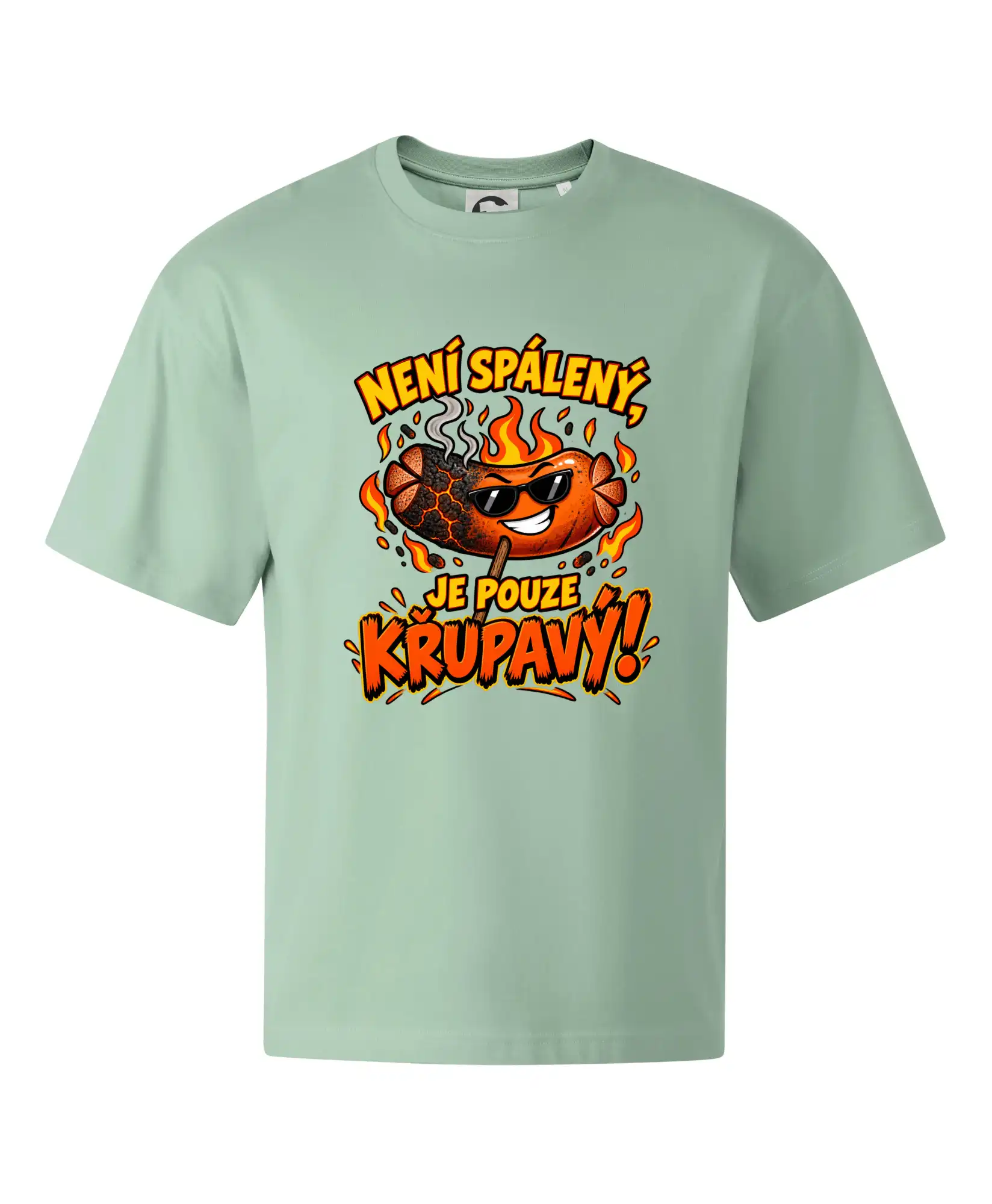 Není spálený, je pouze křupavý!