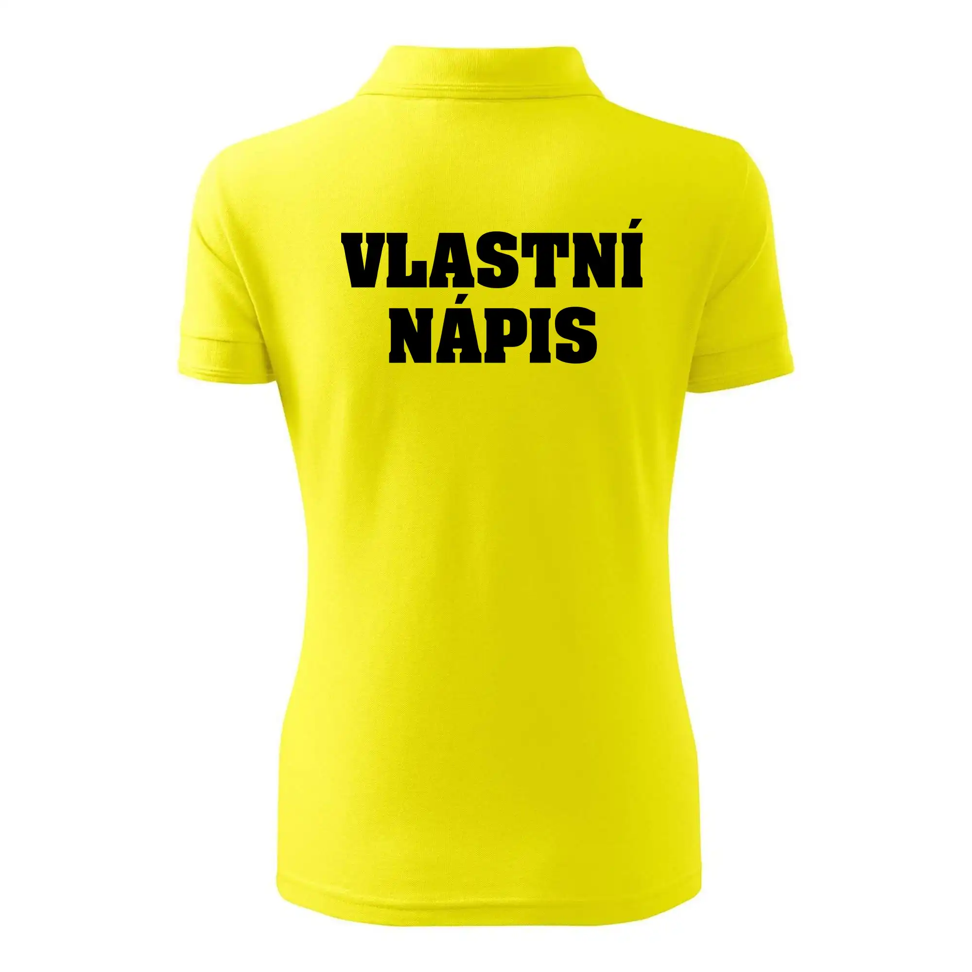 Hvězda života - vlastní nápis vpředu a vzadu