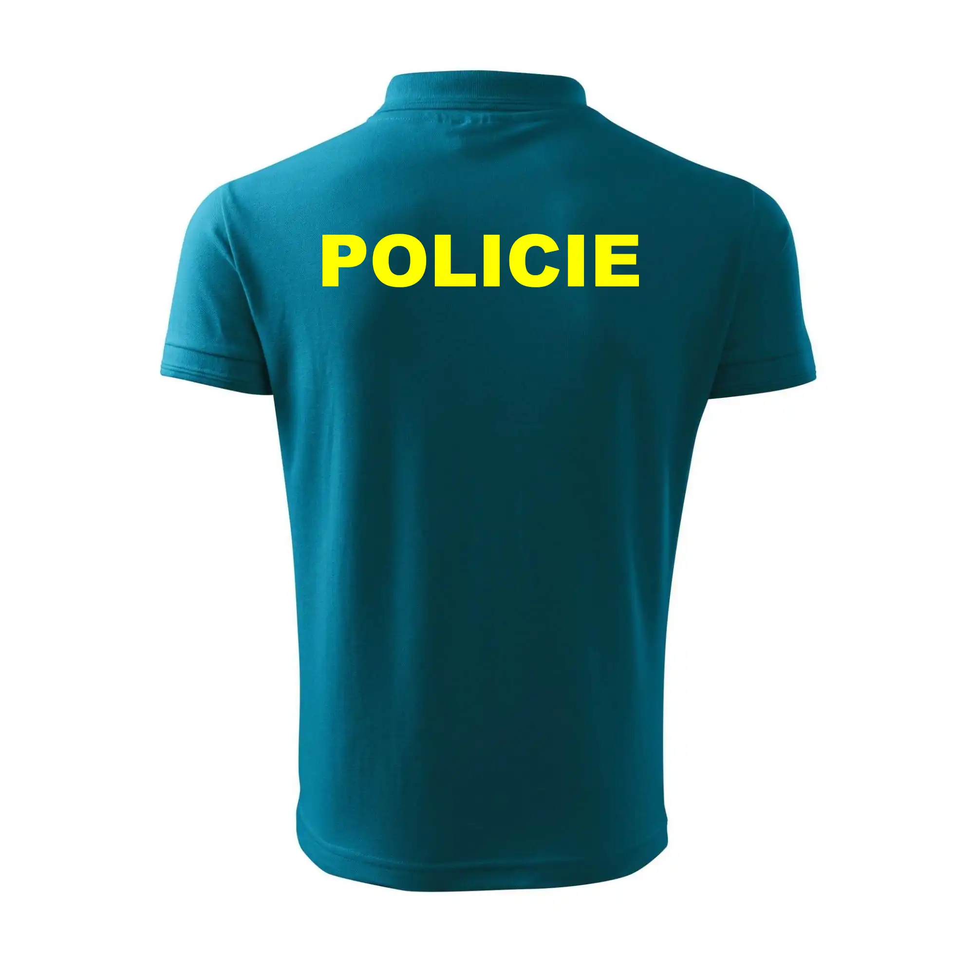 Policie Nápis žlutý