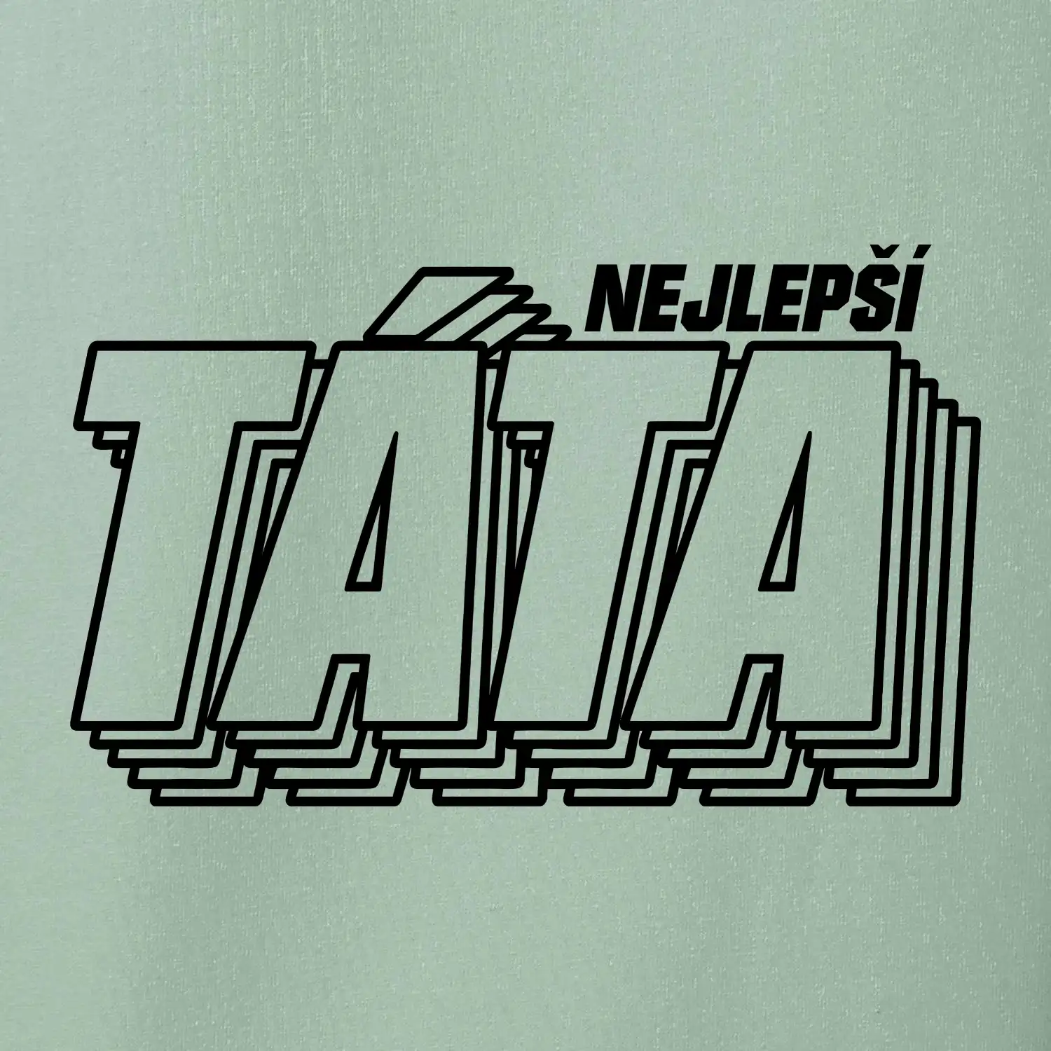 Nápis nejlepší táta