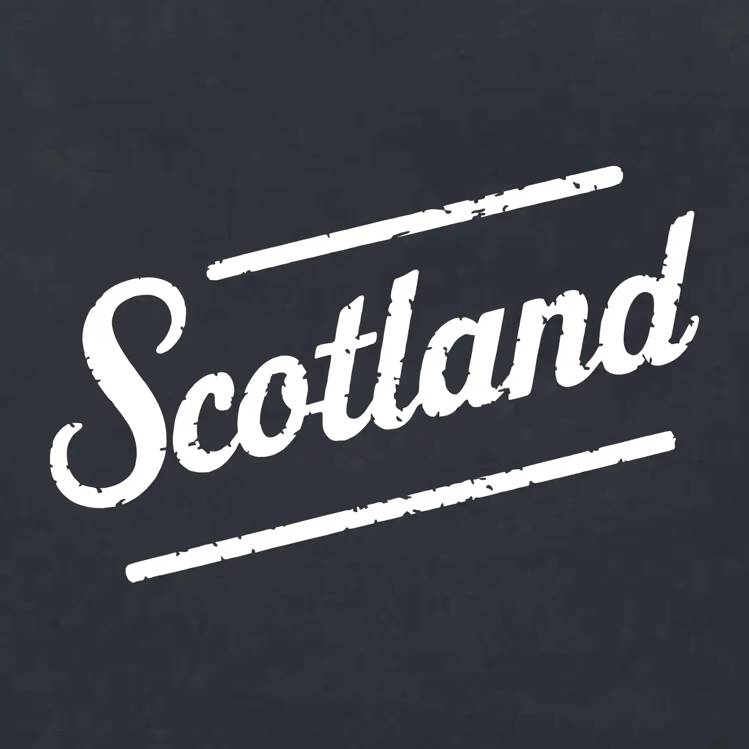 Scotland Vintage nápis