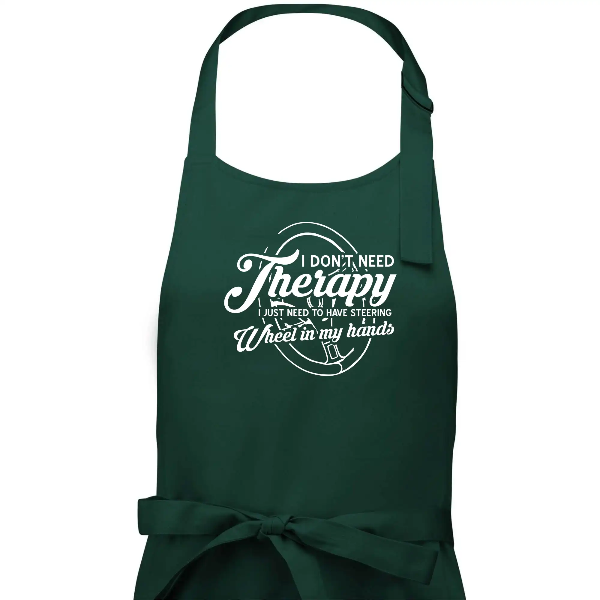 Kulatý nápis - I don't need therapy wheel in my hands