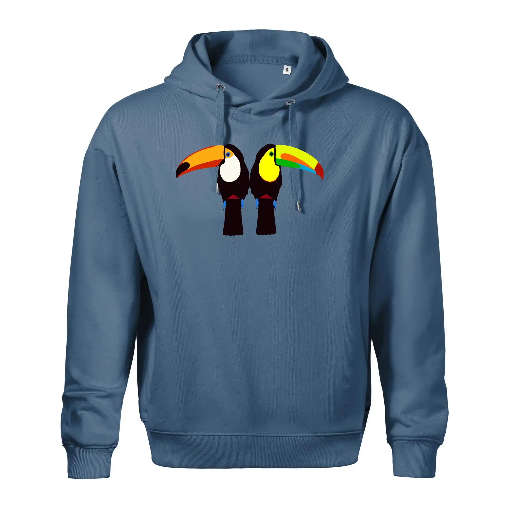 Dva barevní tukani (Moňas)