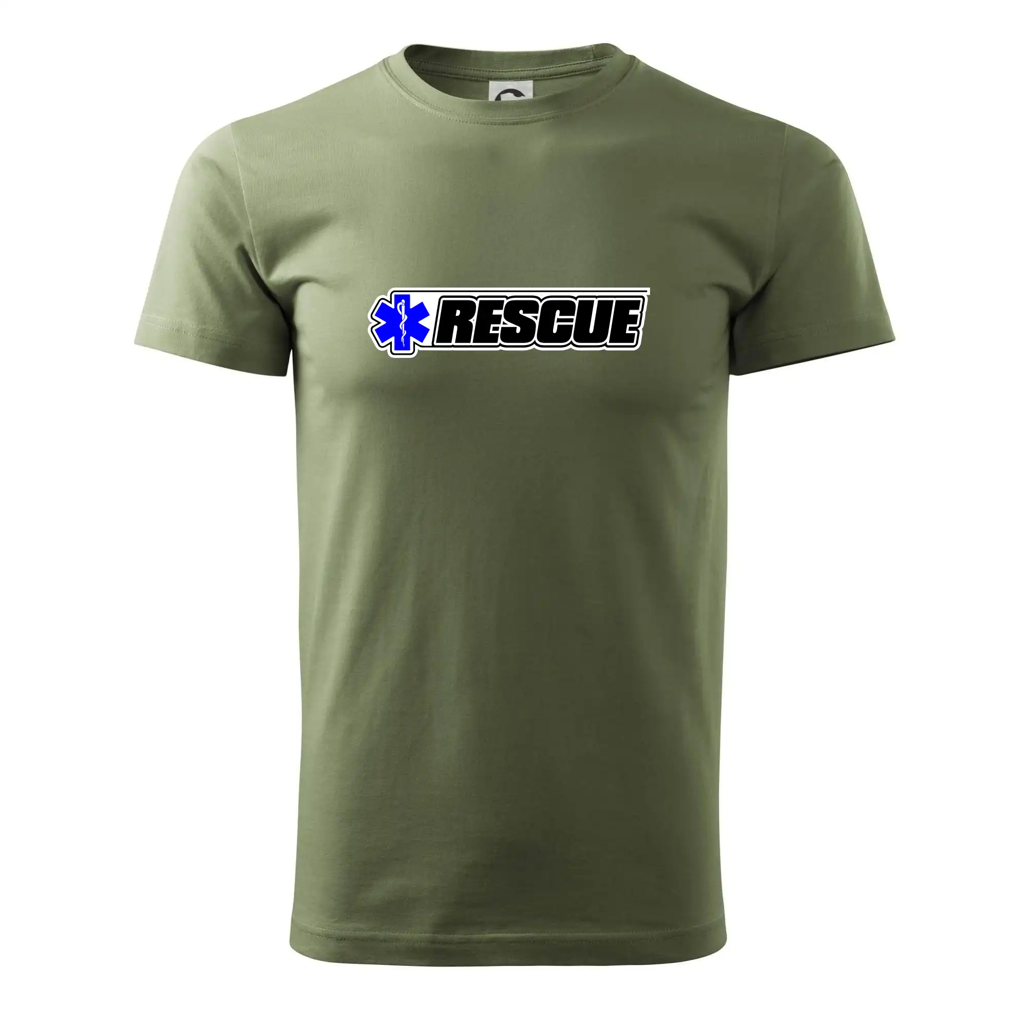 Záchranář rescue kříž modrý