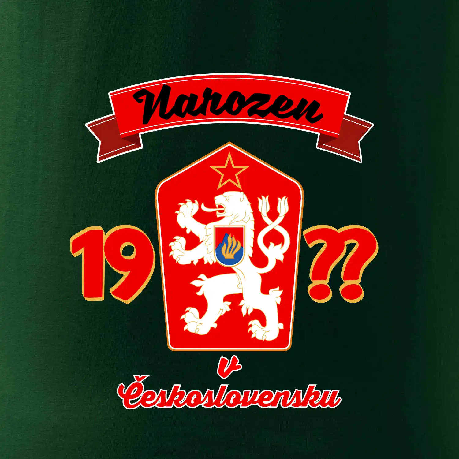 Narozen v Československu - barevné - vlastní ročník