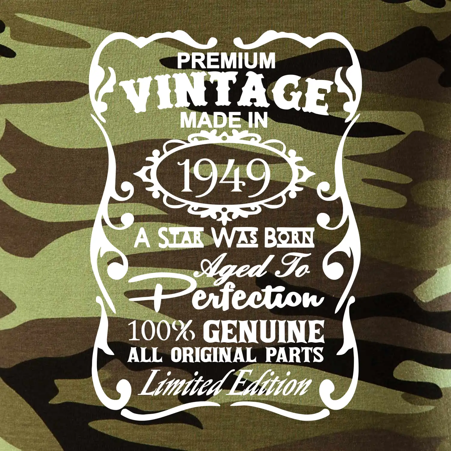 Vintage Etiketa - 1949