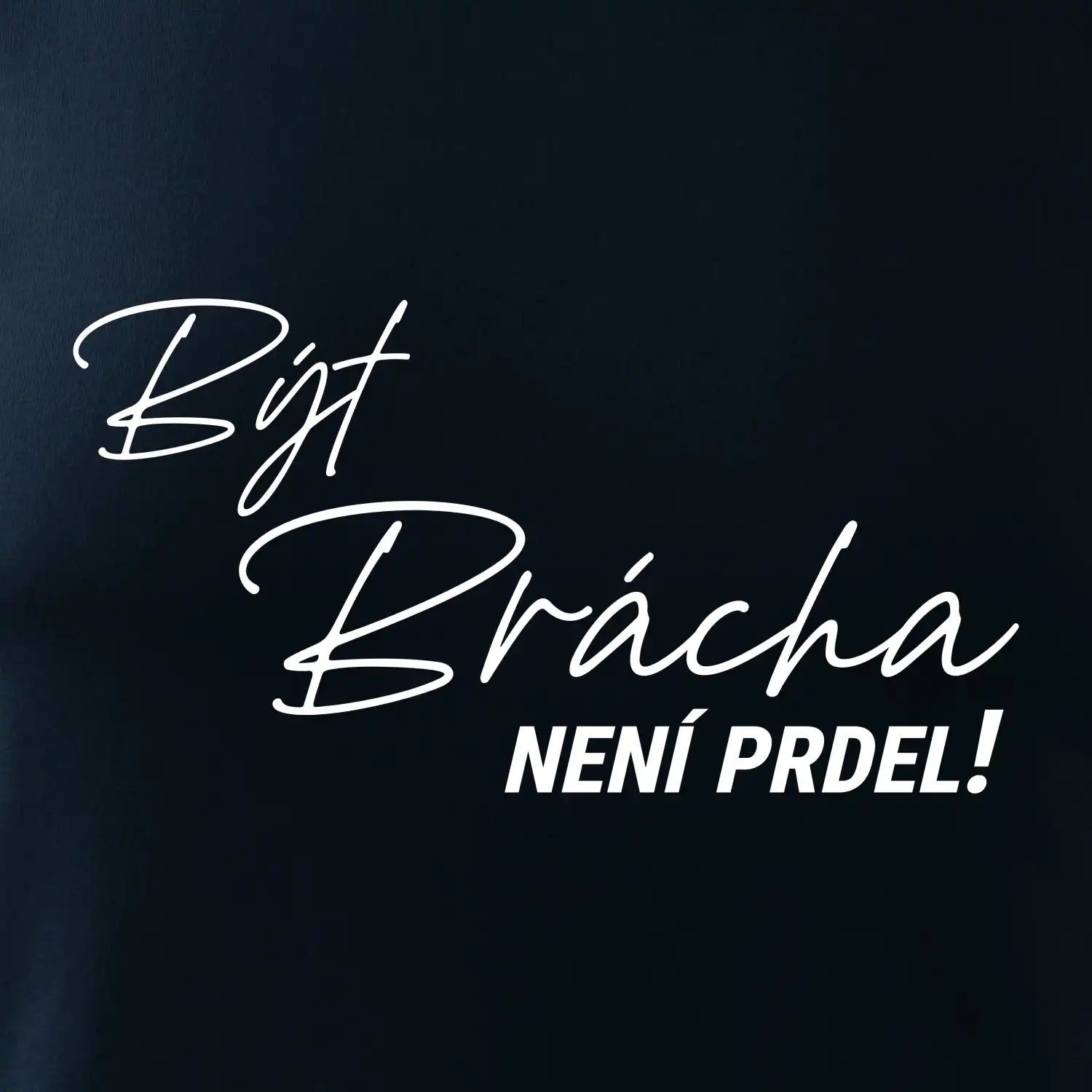 Být brácha není prdel