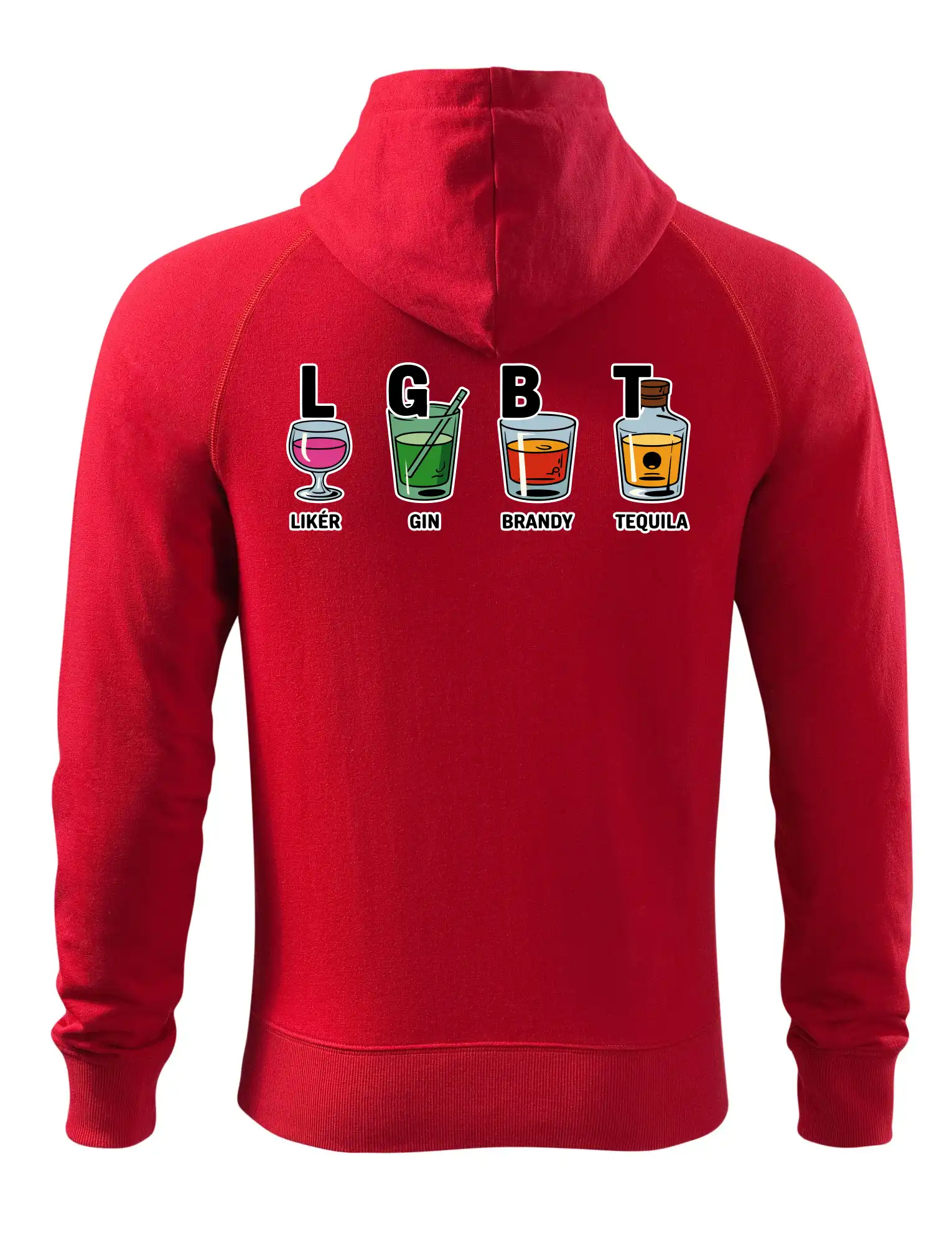 LGBT -  Likér, Gin, Brandy, Tequila
