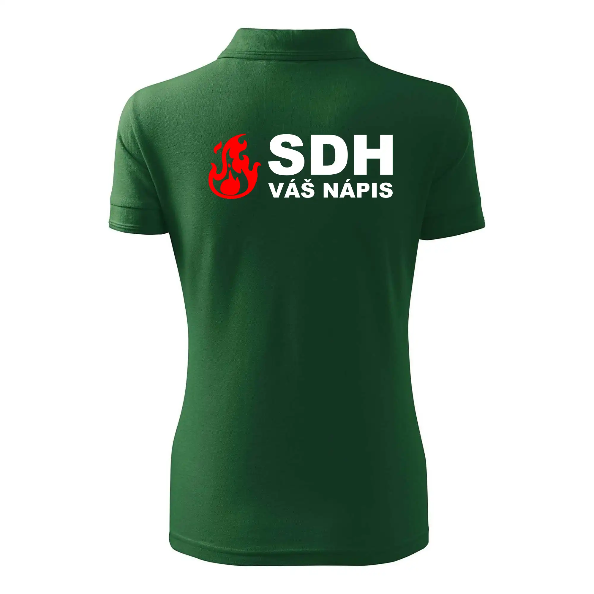 SDH nápis (oheň, firesport, název sboru - vlastní nápis)