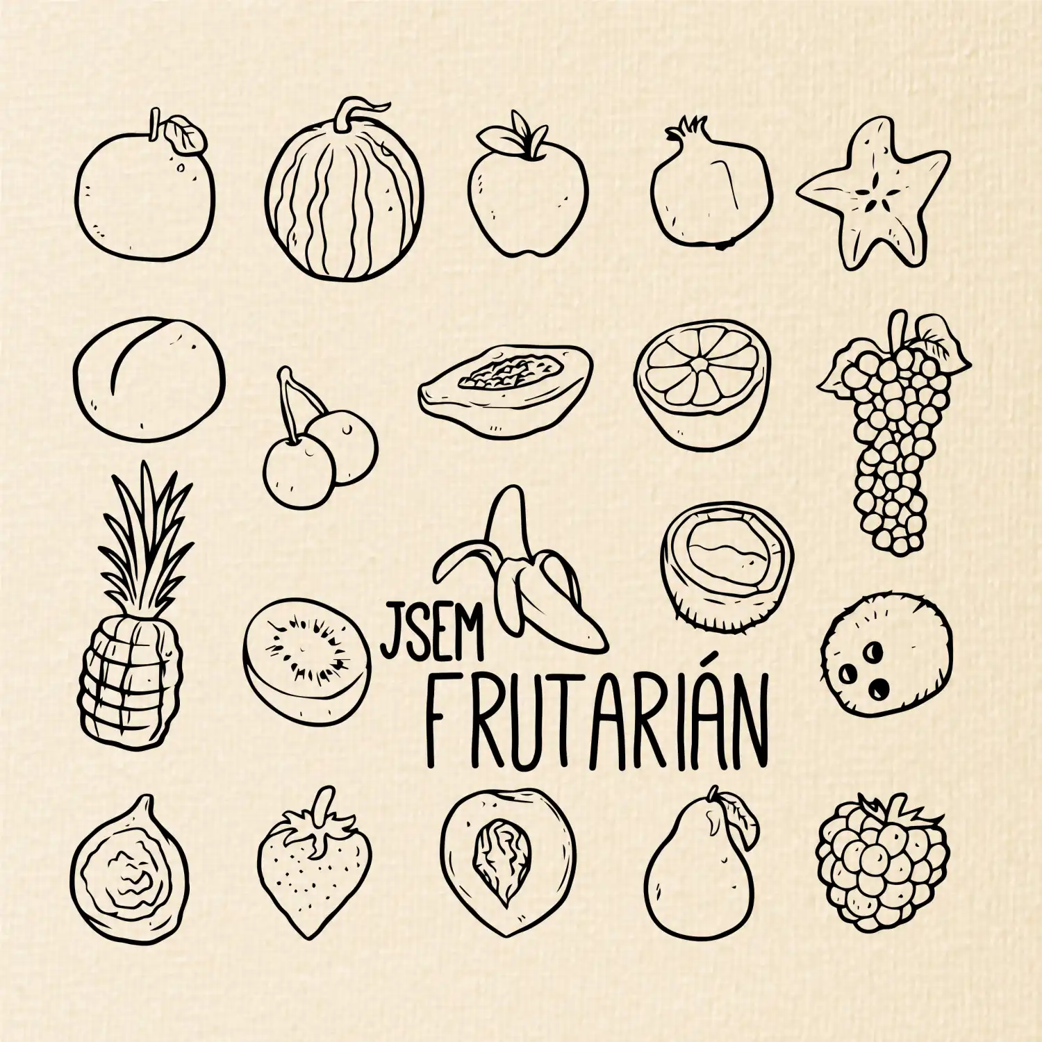 Jsem frutarián - ovoce