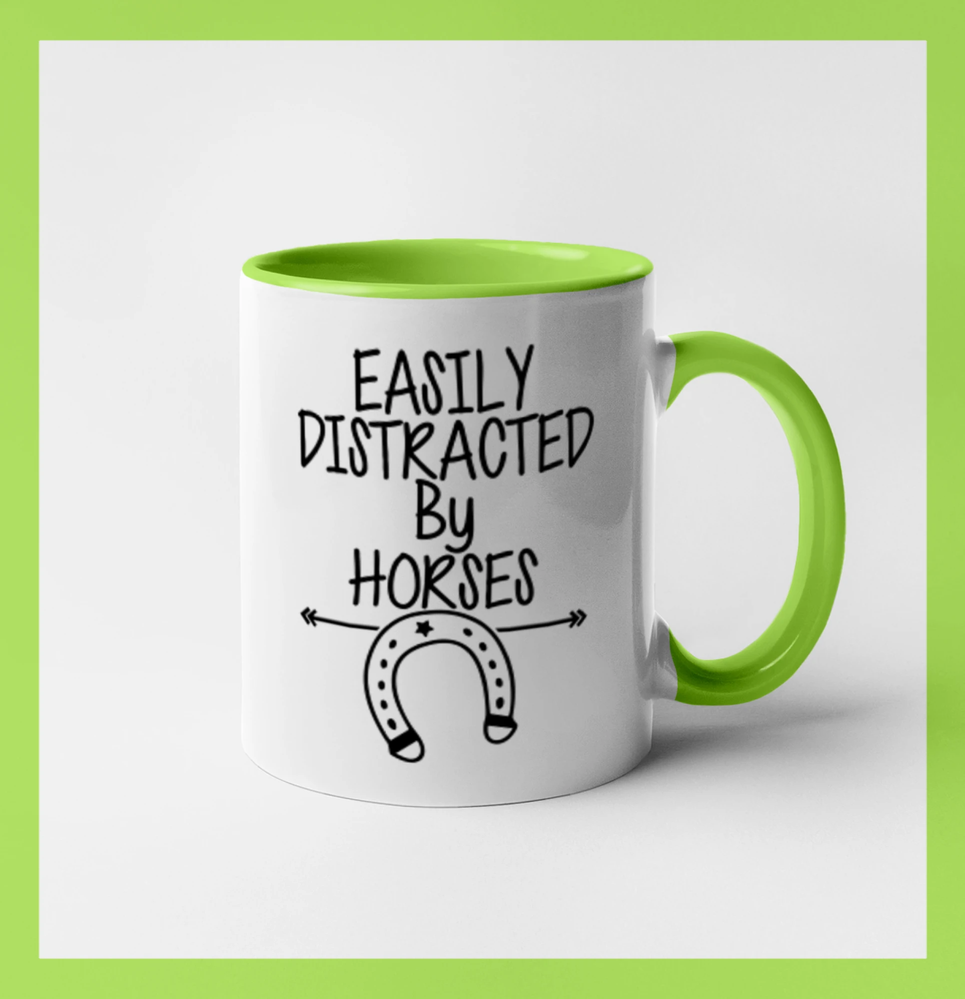 Easily Distracted by Horse
