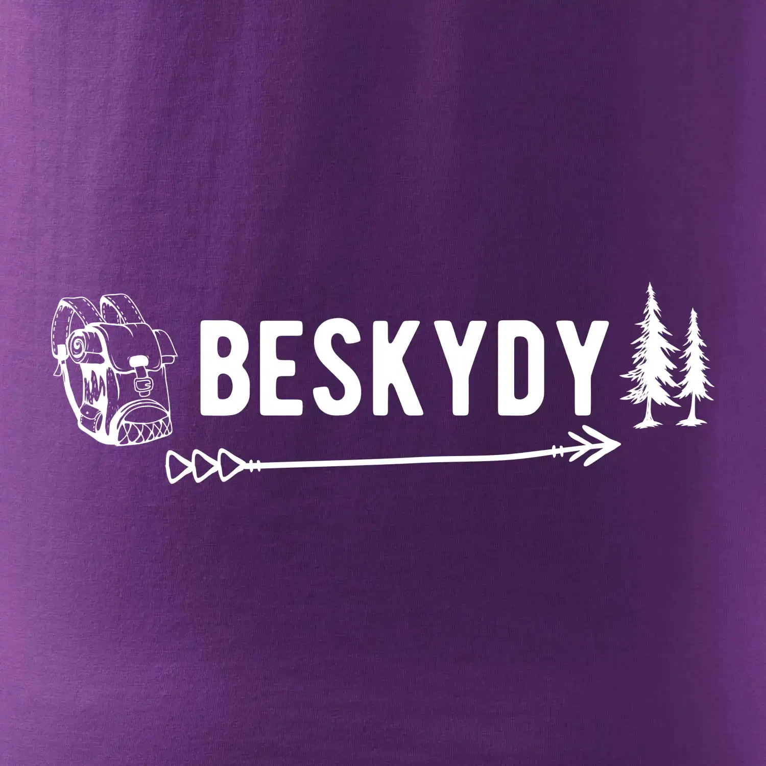 Beskydy nápis