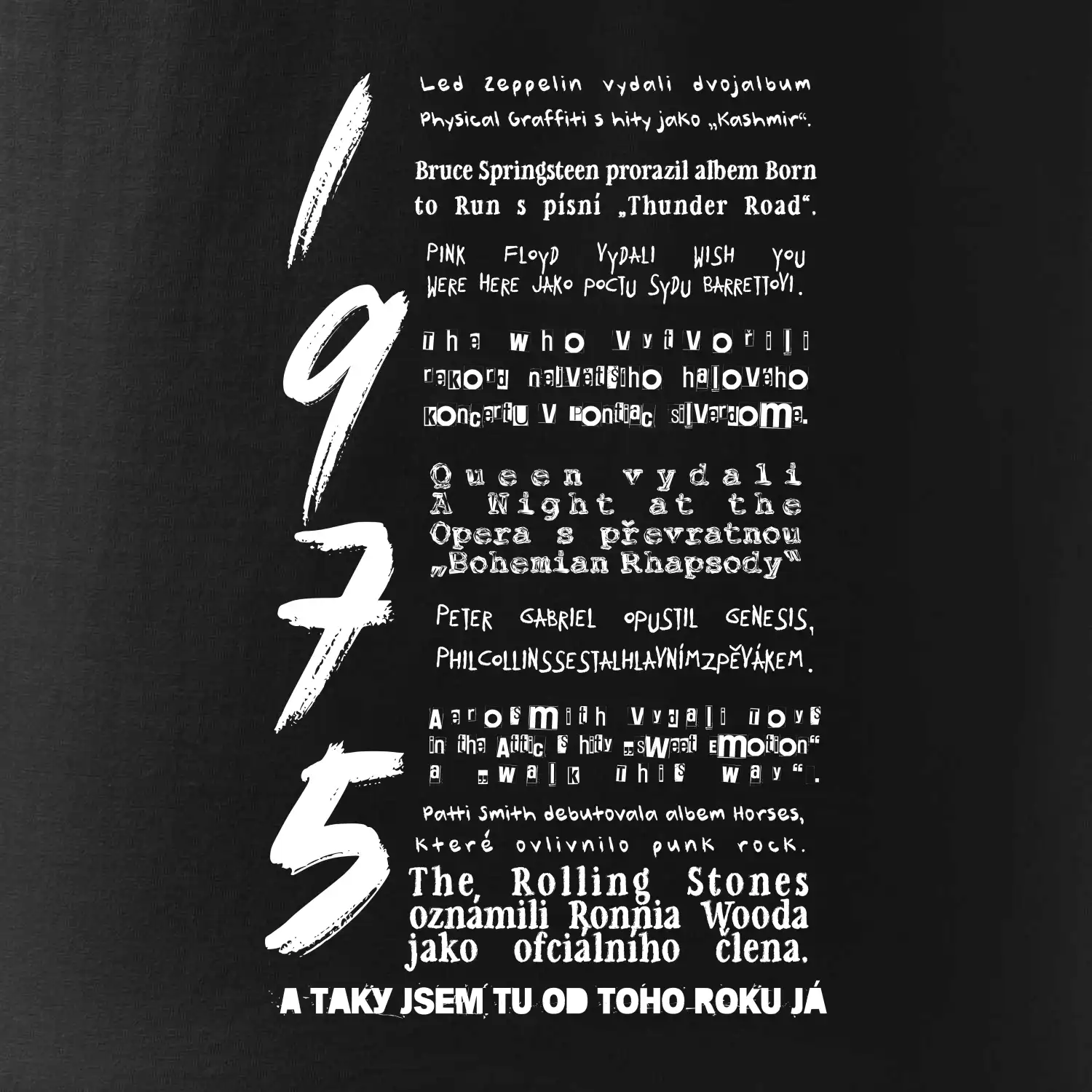 Pro rockera k narozeninám 1975