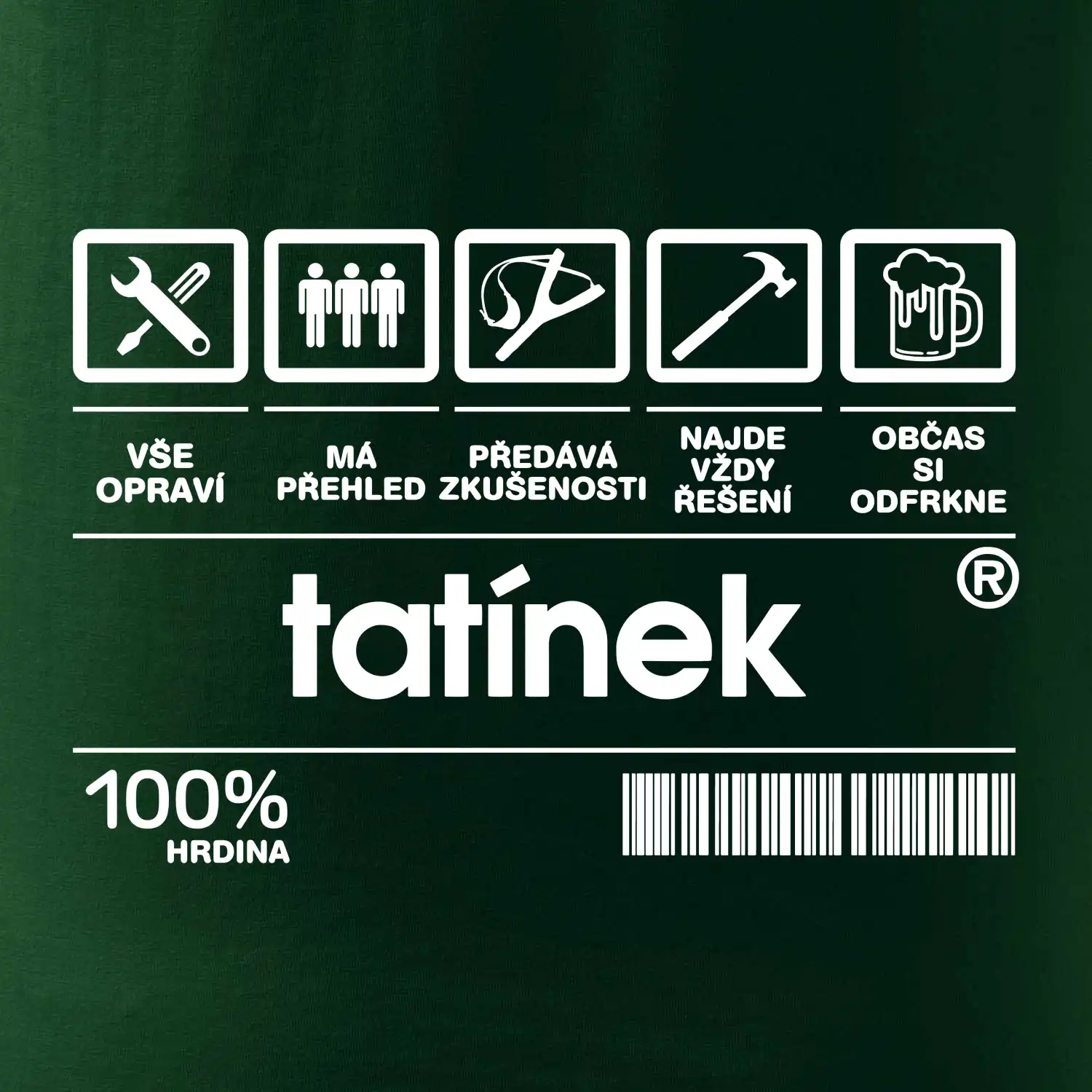 Čárový kód - Tatínek