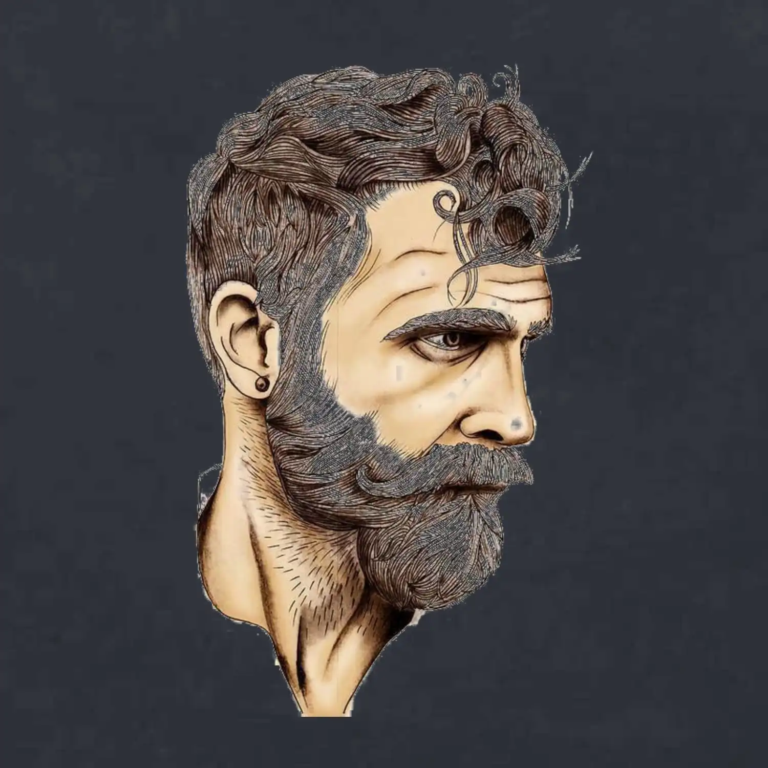 Mustache man