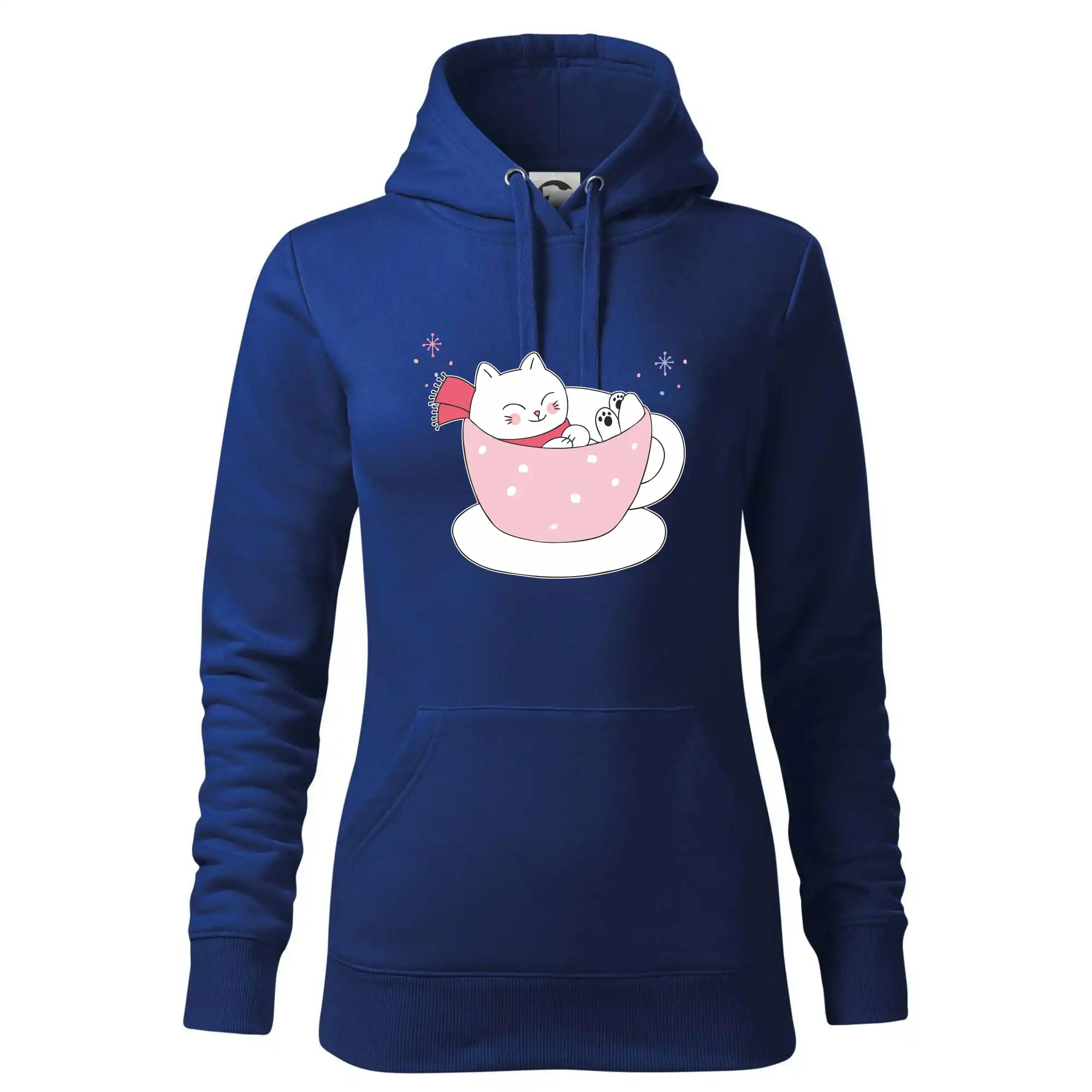 Vánoční kočka v hrnečku
