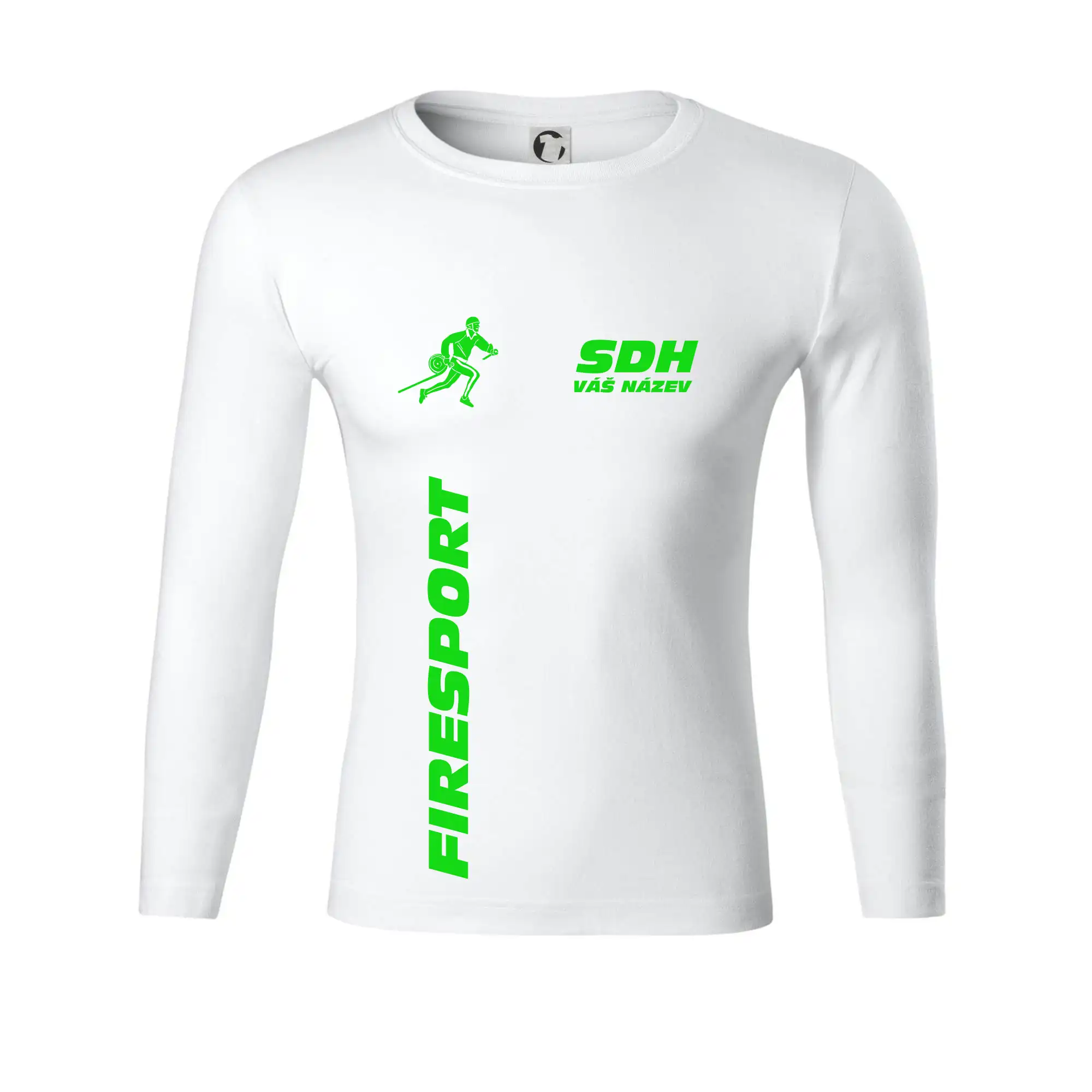 Hasičský sport SDH + váš název ZELENÁ
