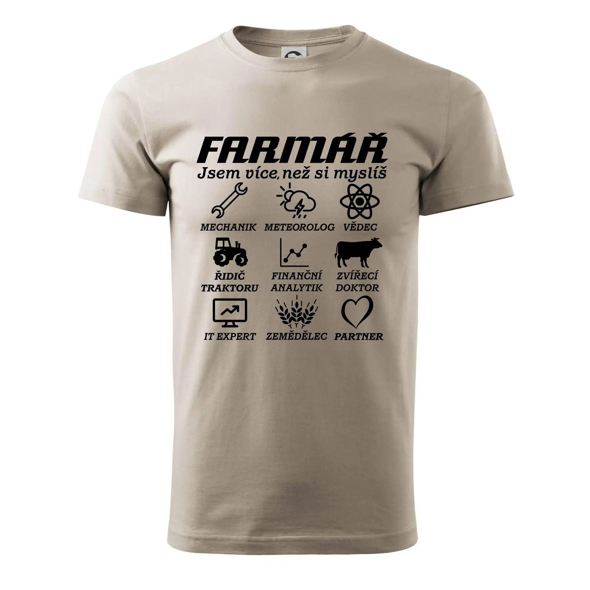 Symboly farmář - Traktorista a partner