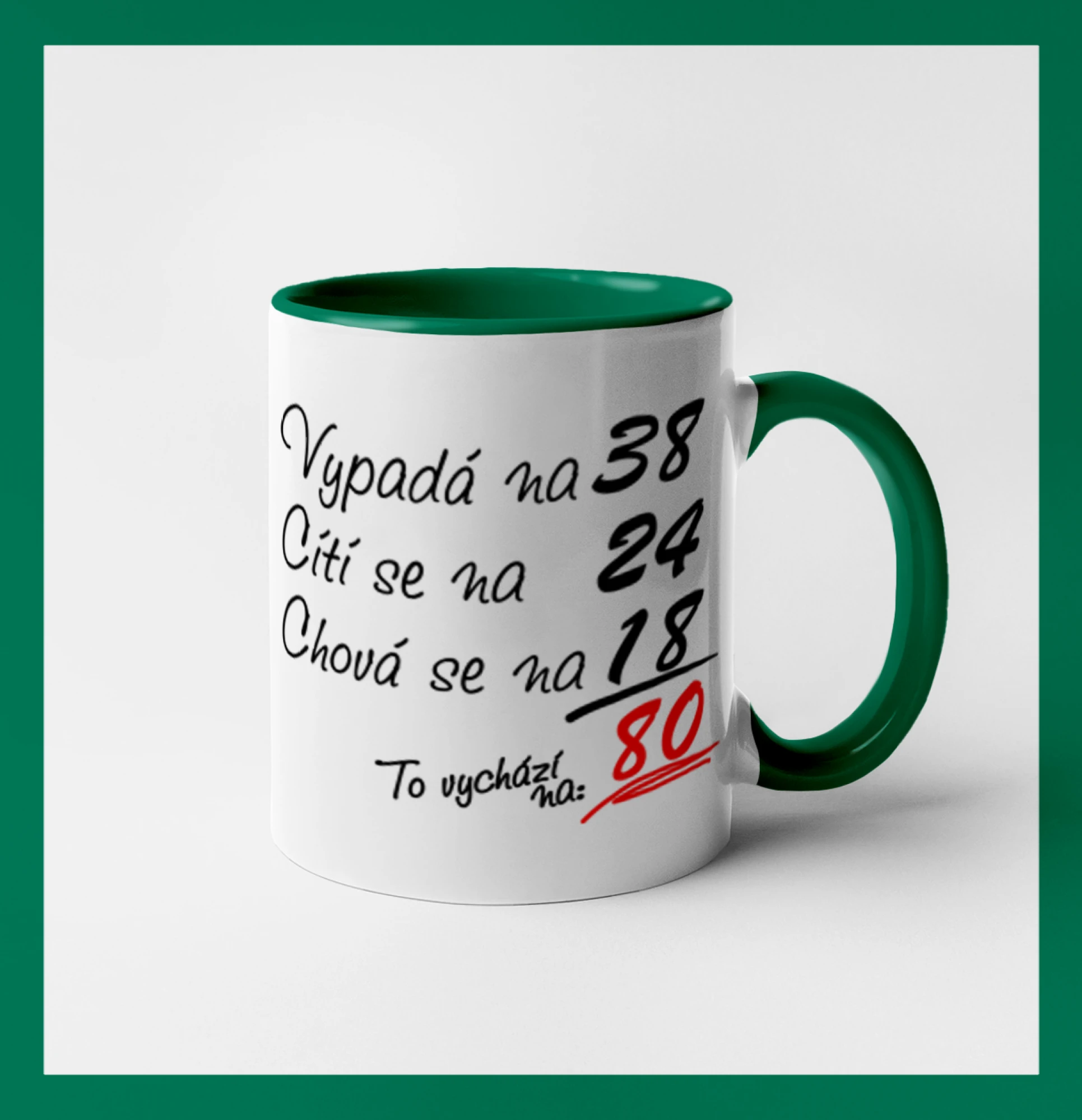 Vypadá, cítí se, chová se - 80 let