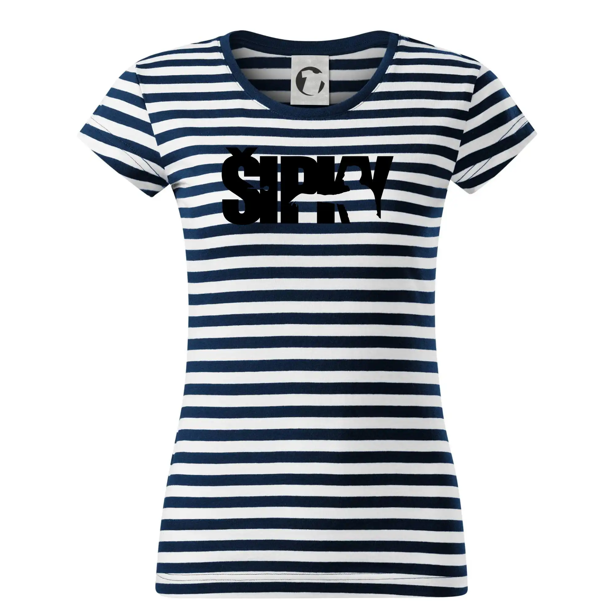 Šipky - nápis se šipkařem