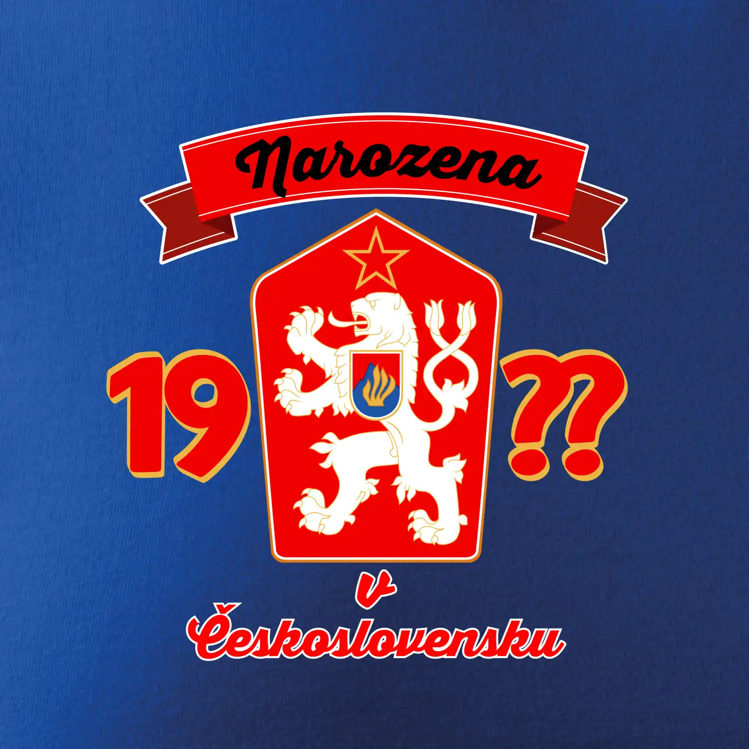 Narozena v Československu - barevné - vlastní ročník