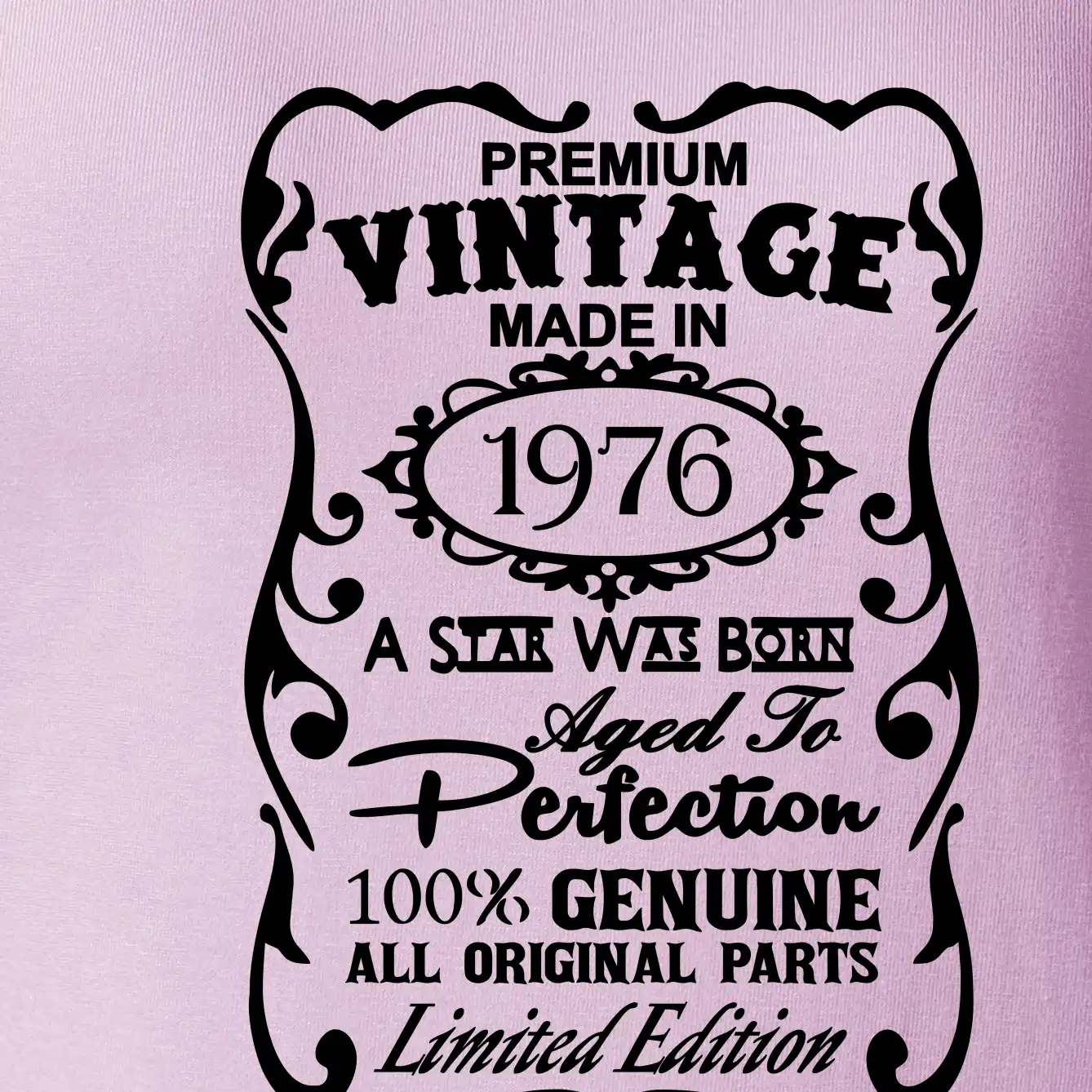 Vintage Etiketa - 1976