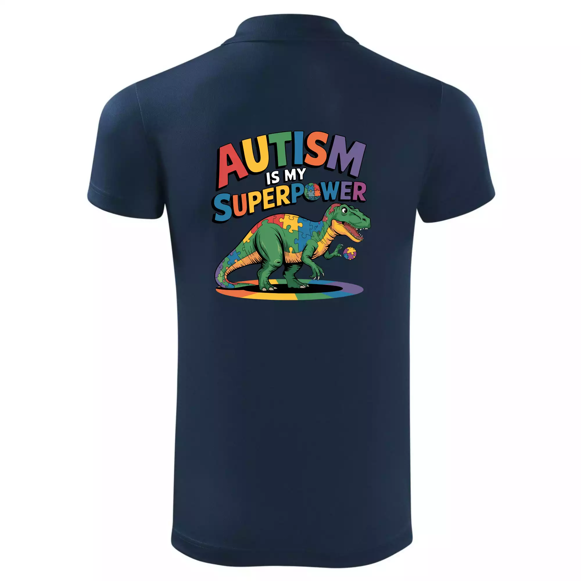 Stojící Rex Autism is my superpower
