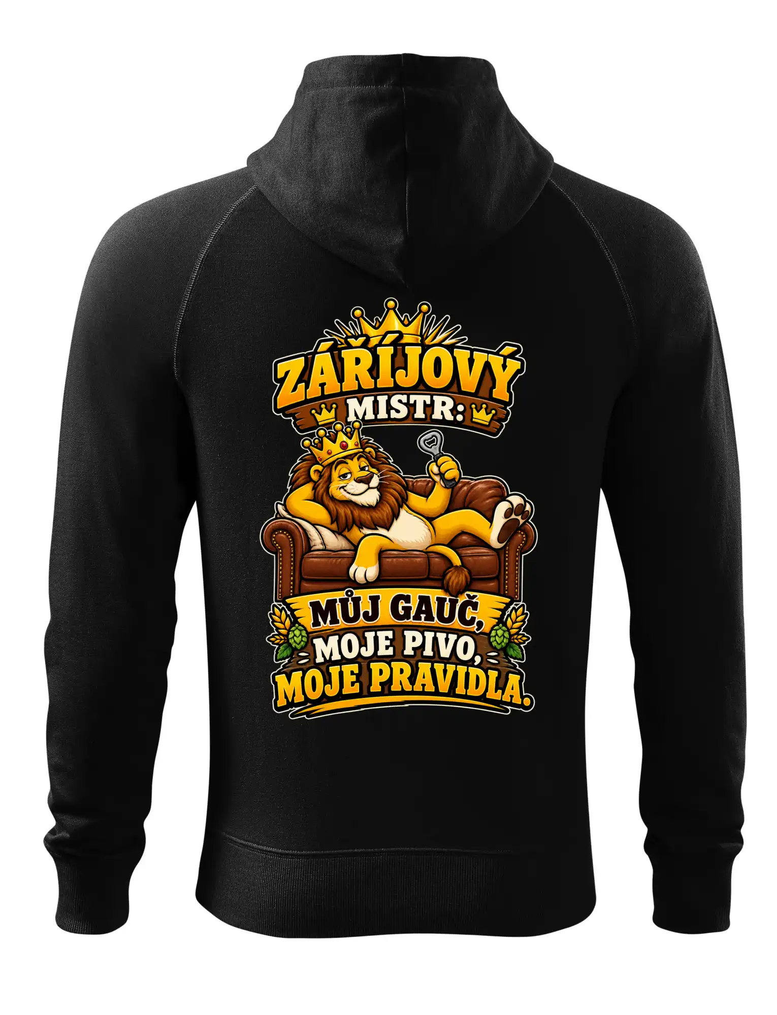 Záříjový mistr -  můj gauč, moje pivo, moje pravidla