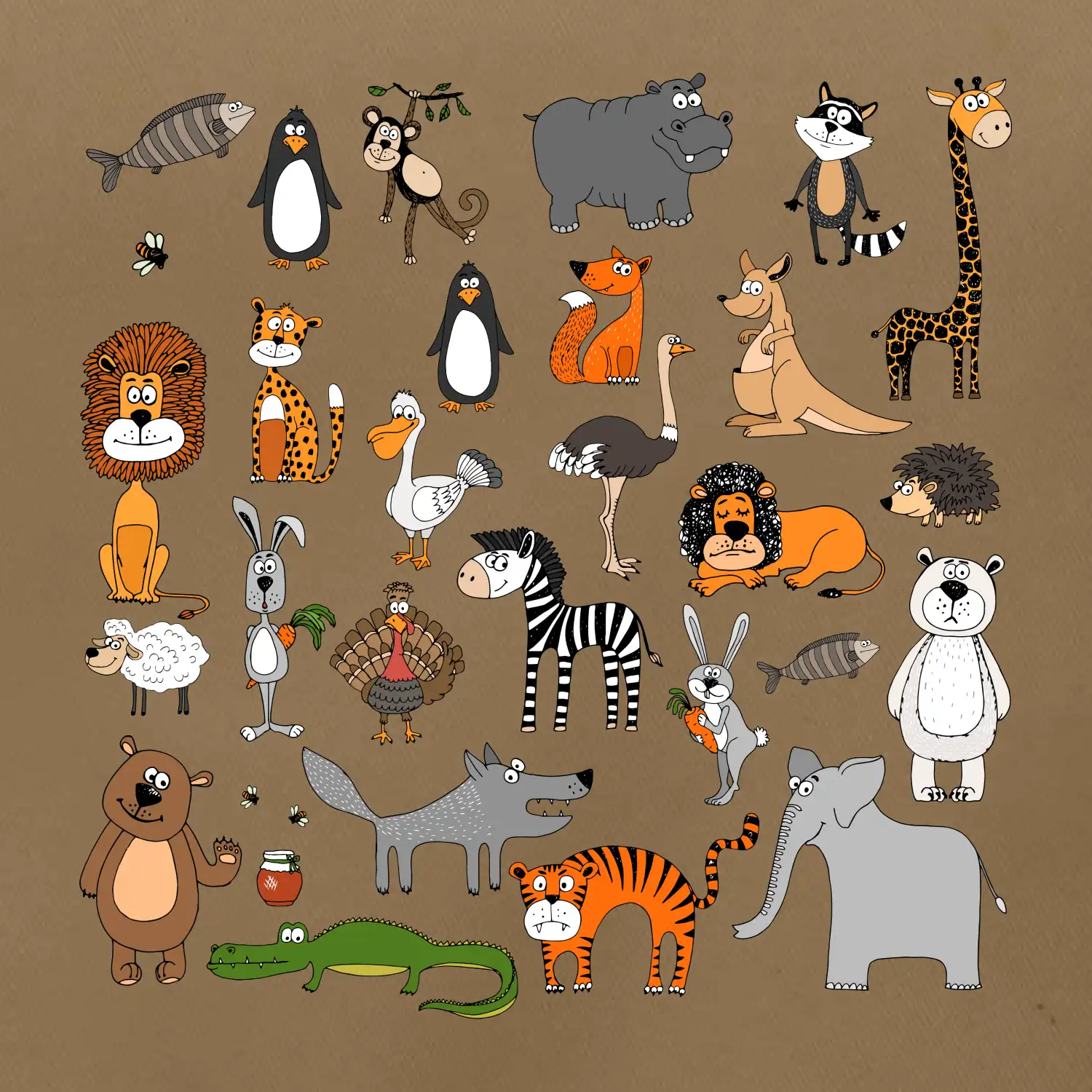 Zvířátka na triku