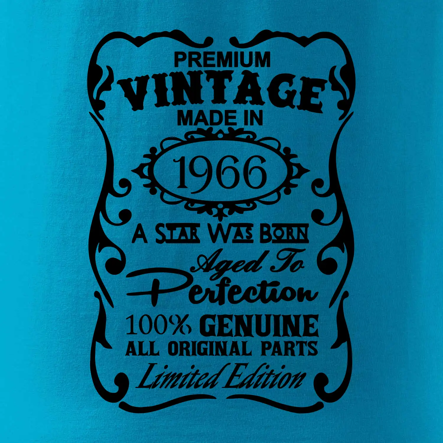 Vintage Etiketa - 1966