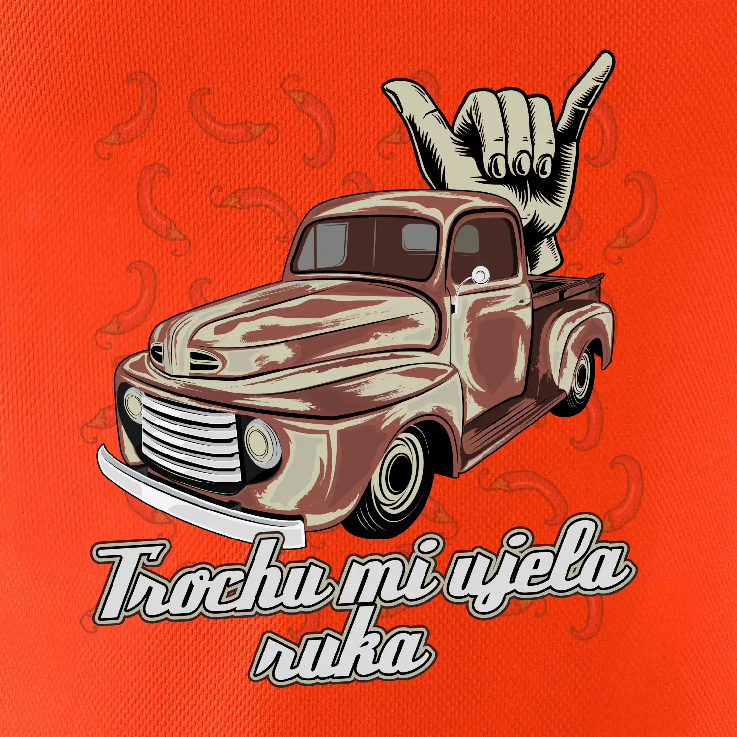 Trochu mi ujela ruka