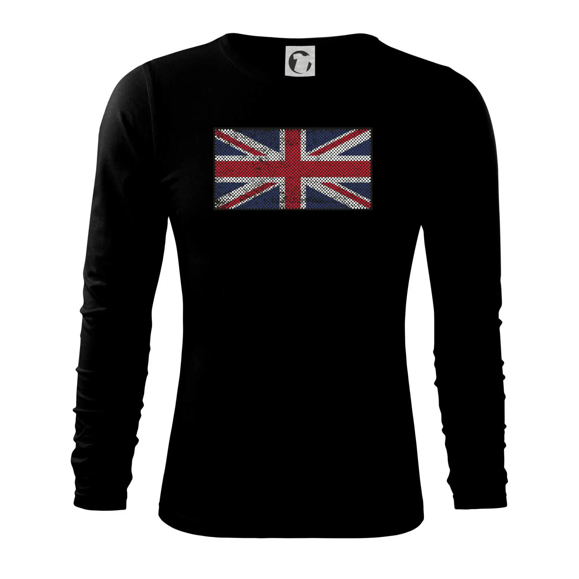 Britská vlajka tečkovaná