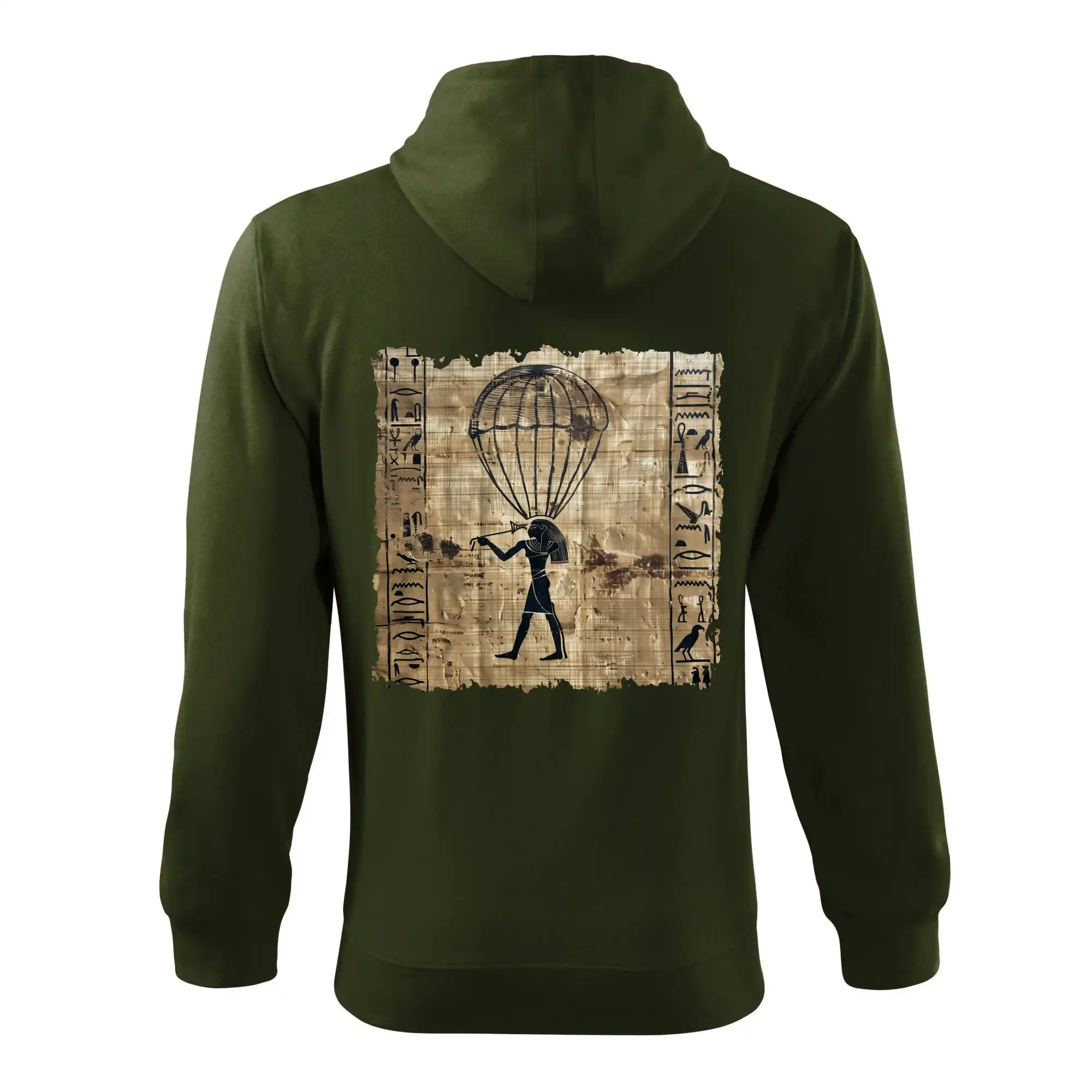 Egyptské hieroglyfy parašutista