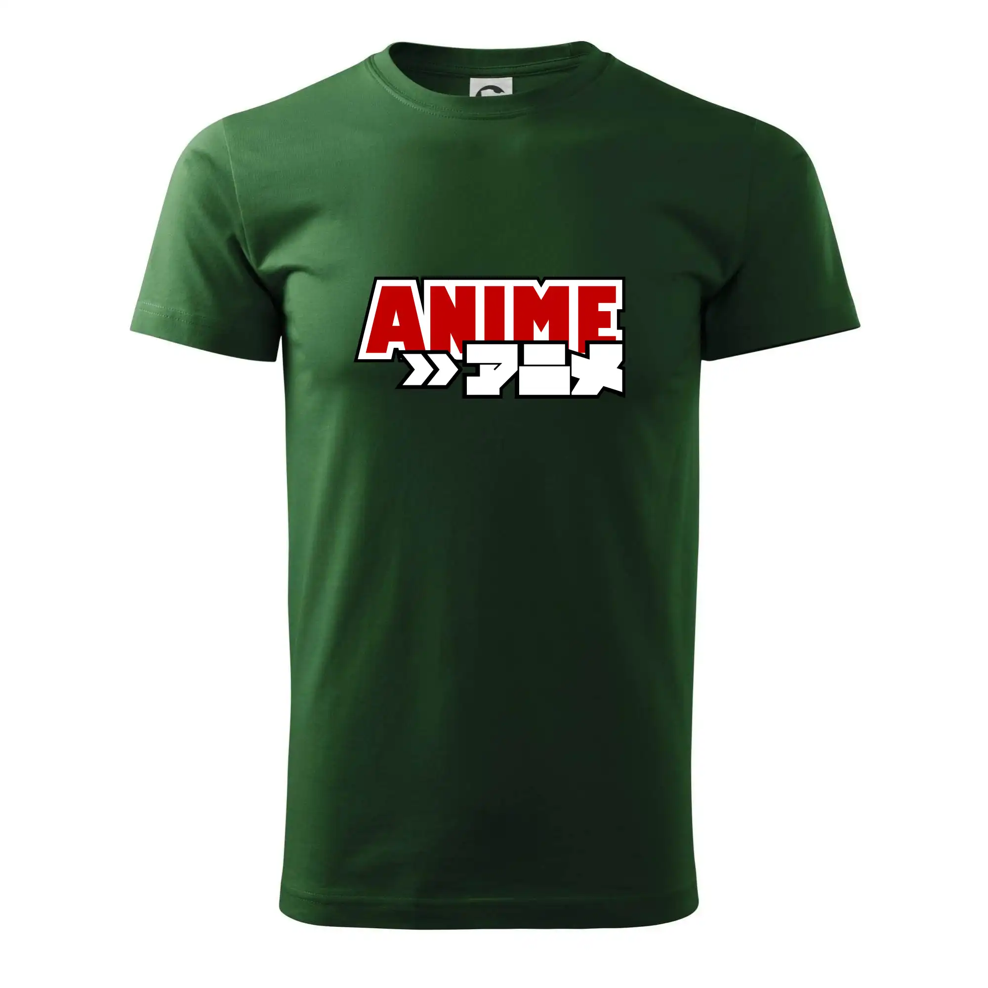 Anime nápis červený