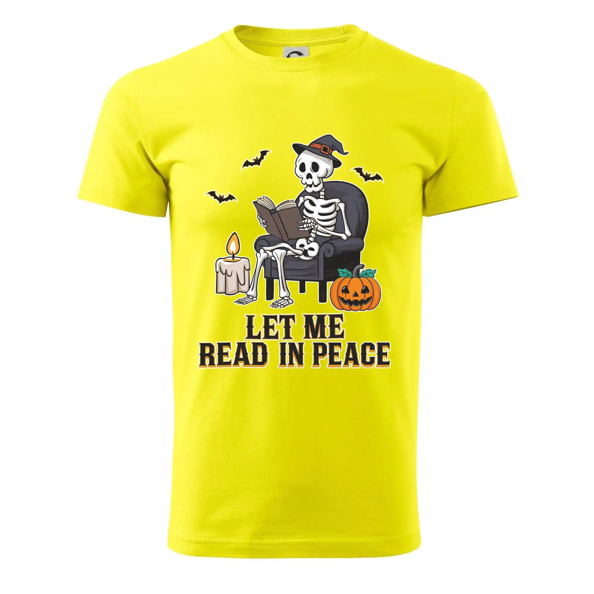 Let me read in peace