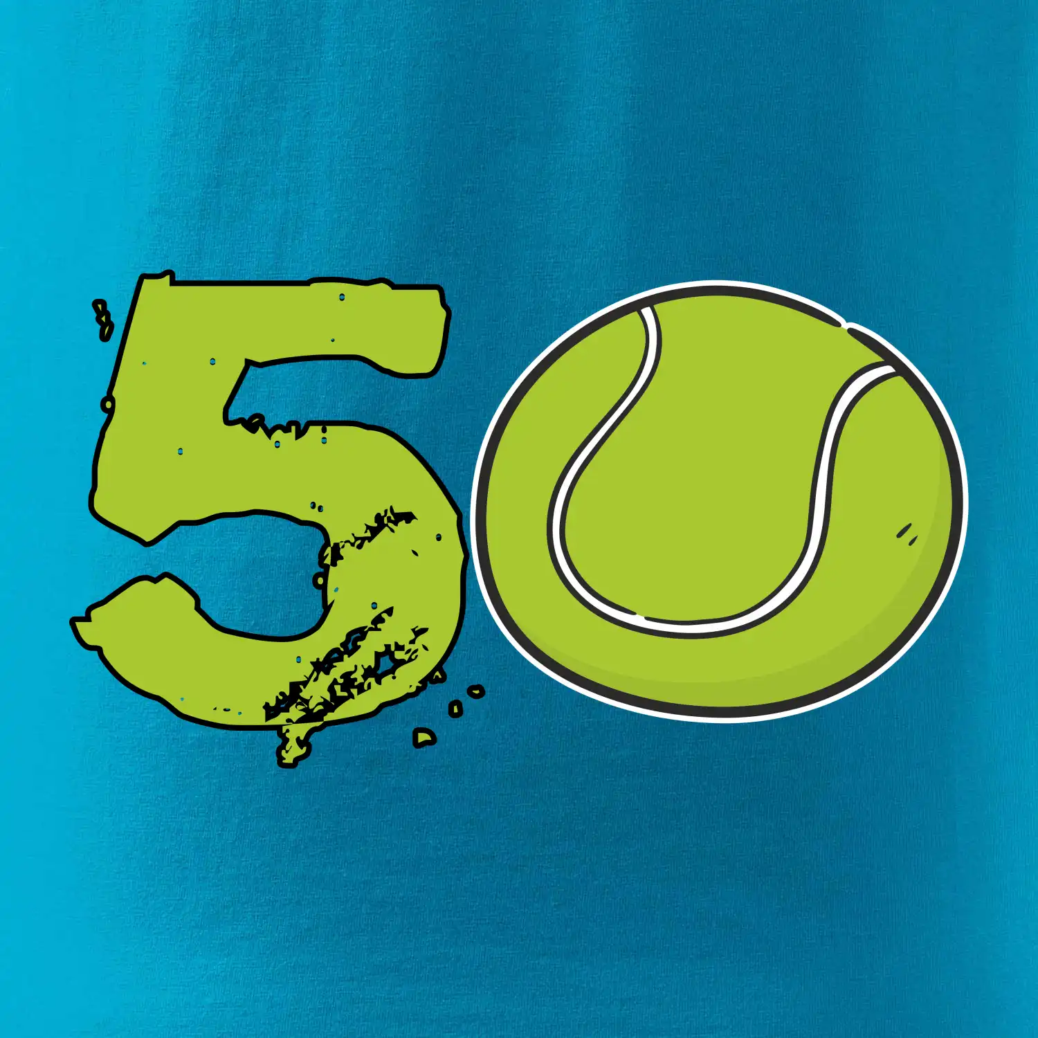 Tenis kulaté narozeniny 50
