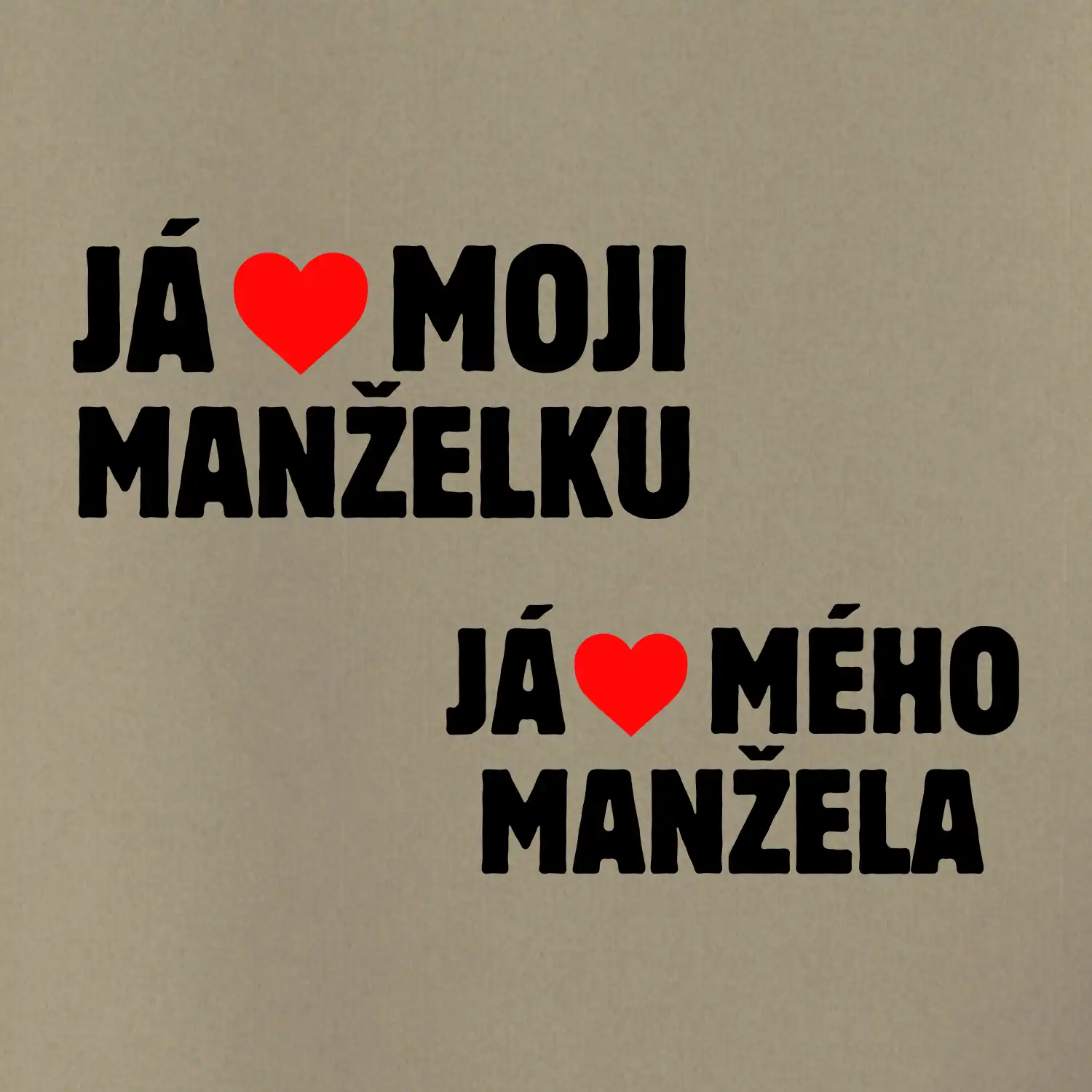 Já miluju mého manžela