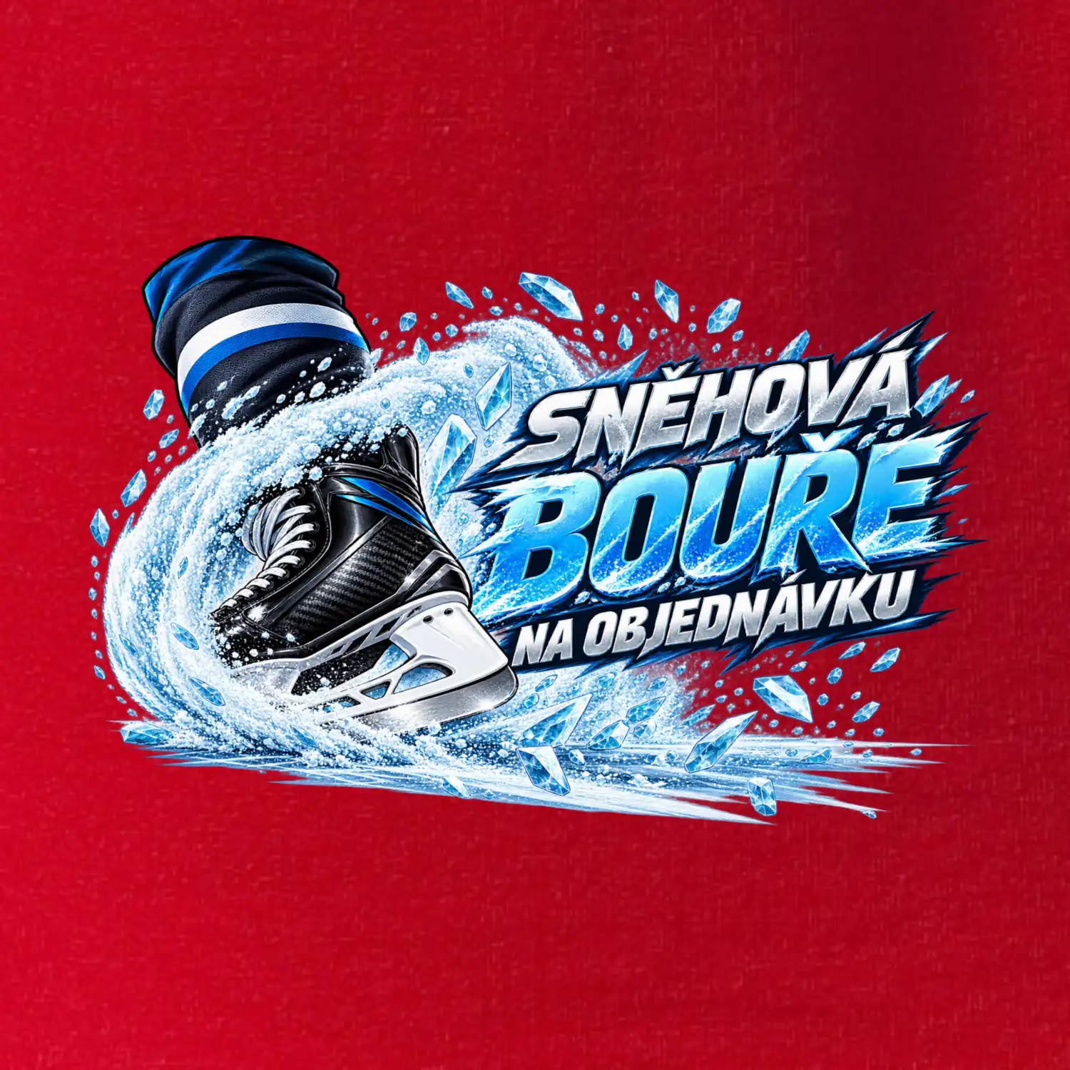 Hokejová sněhová bouře
